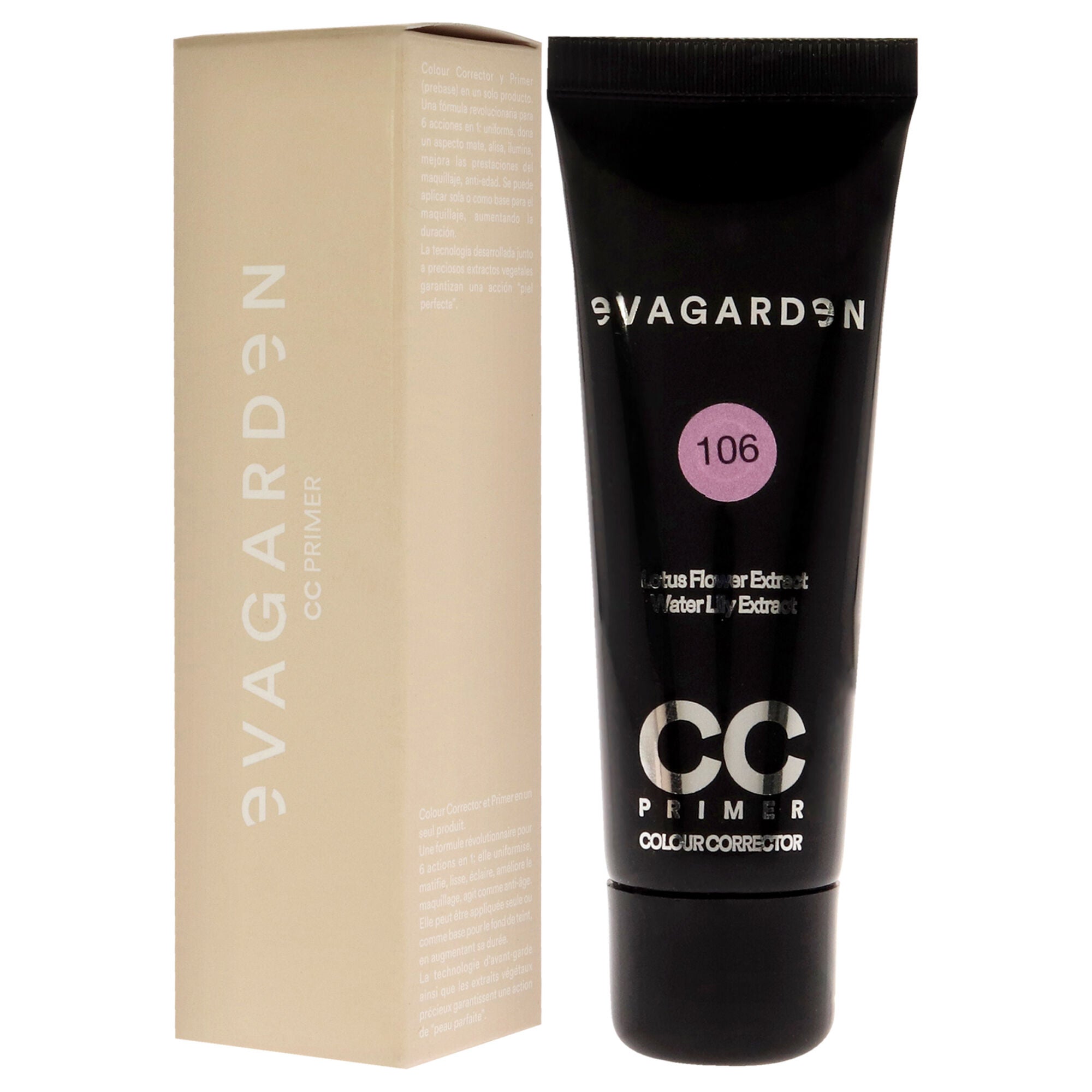 CC Primer - 106 Lillac by Evagarden for Women - 1.01 oz Primer, See Description, alternate image number 3