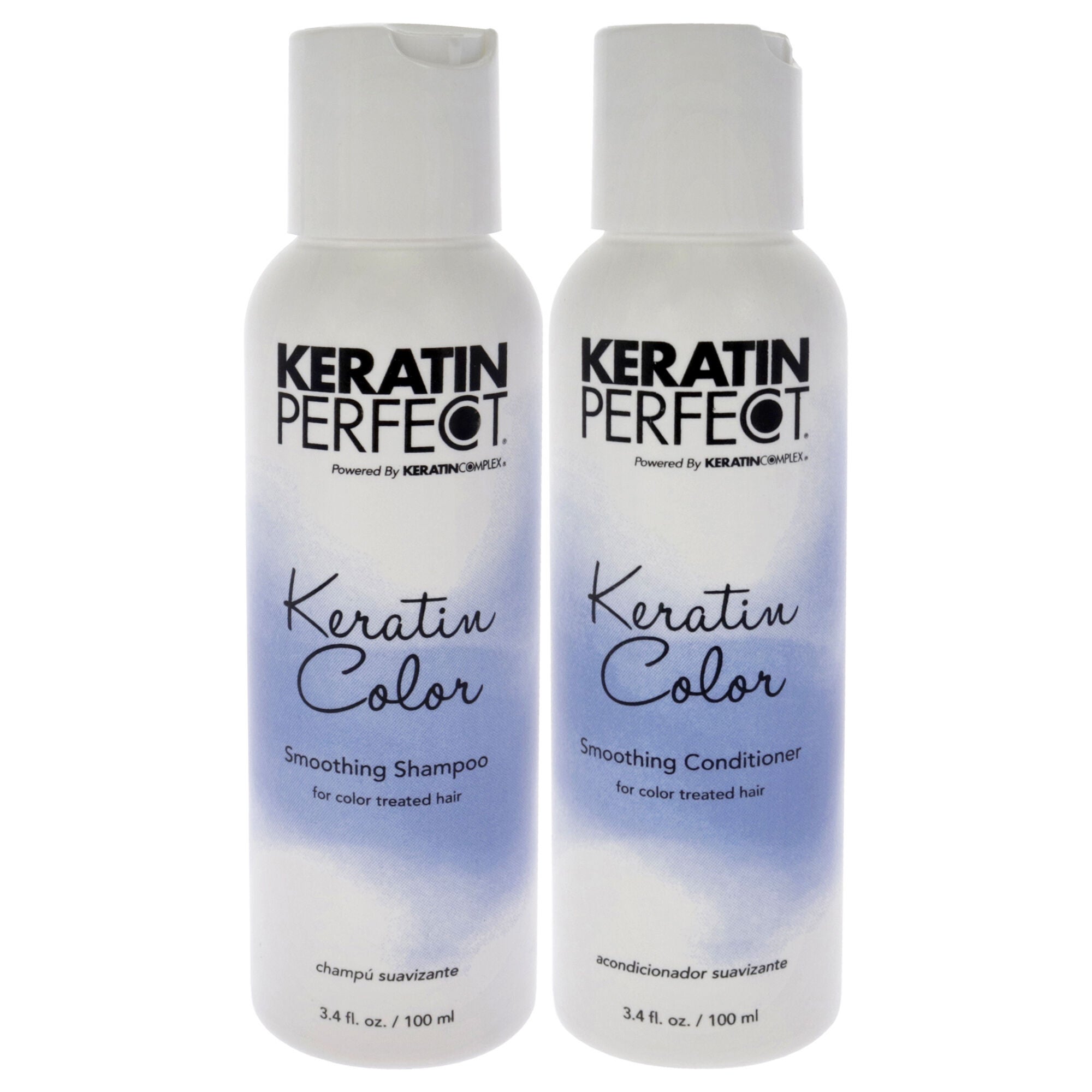Keratin Color Duo by Keratin Perfect for Unisex - 2 Pc 3.4oz Shampoo, 3.4oz Conditioner, See Description, alternate image number 4