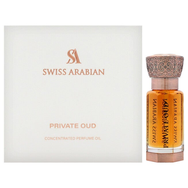 Private Oud by Swiss Arabian for Unisex - 0.4 oz Parfum Oil, NA, hi-res image number null