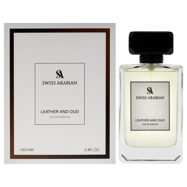 Leather And Oud by Swiss Arabian for Unisex - 3.4 oz EDP Spray, See Description, hi-res image number null