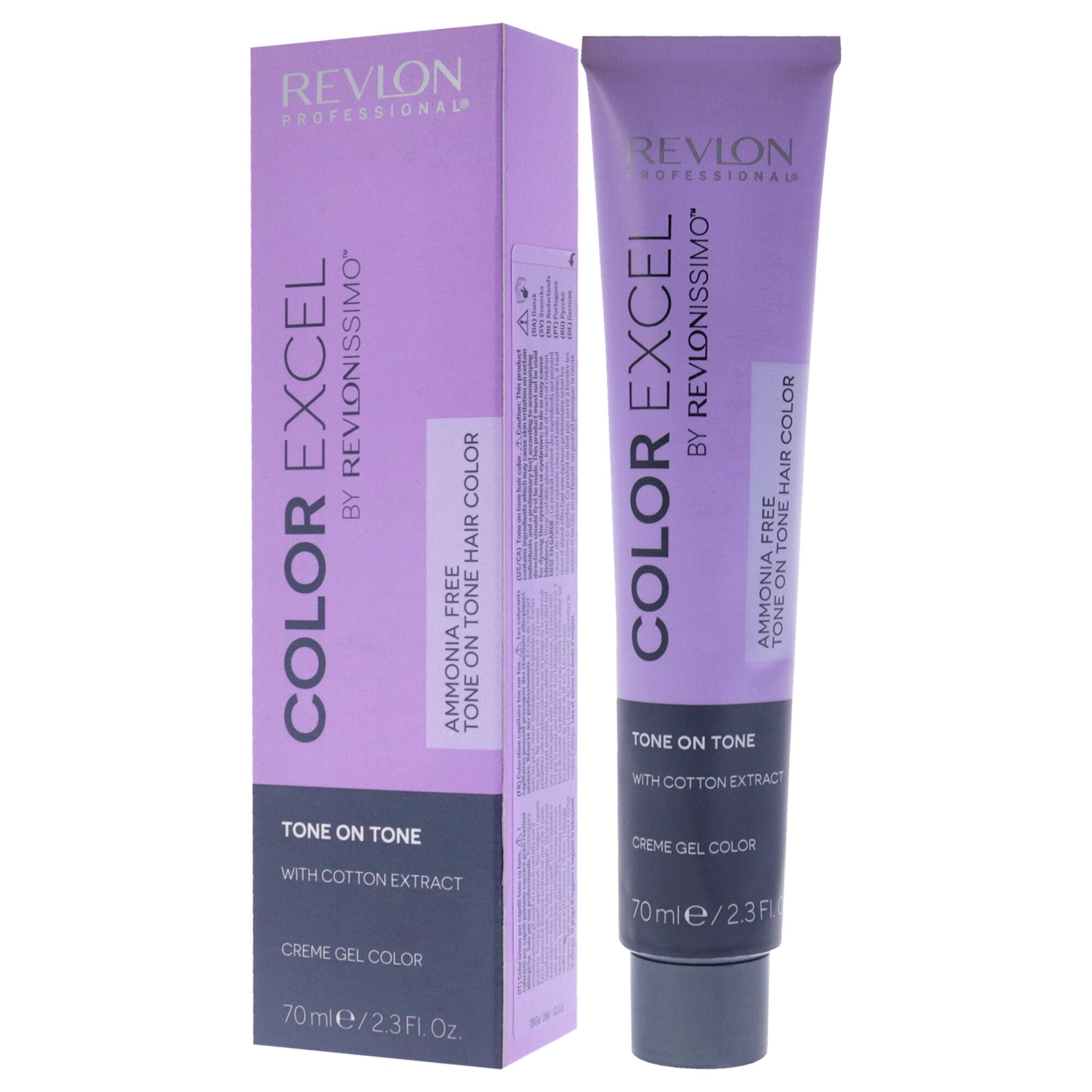 Revlonissimo Color Excel - 5.41 Light Chestnut Ash Brown by Revlon for Unisex - 2.3 oz Hair Color, , alternate image number 7