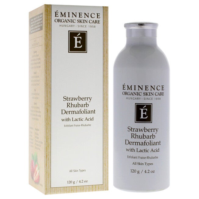 Strawberry Rhubarb Dermafoliant With Lactic Acid by Eminence for Unisex - 4.2 oz Exfoliator, NA, alternate image number null