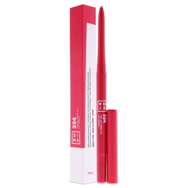 The Automatic Lip Pencil - 334 by 3INA for Women - 0.01 oz Lip Pencil, NA, alternate image number null
