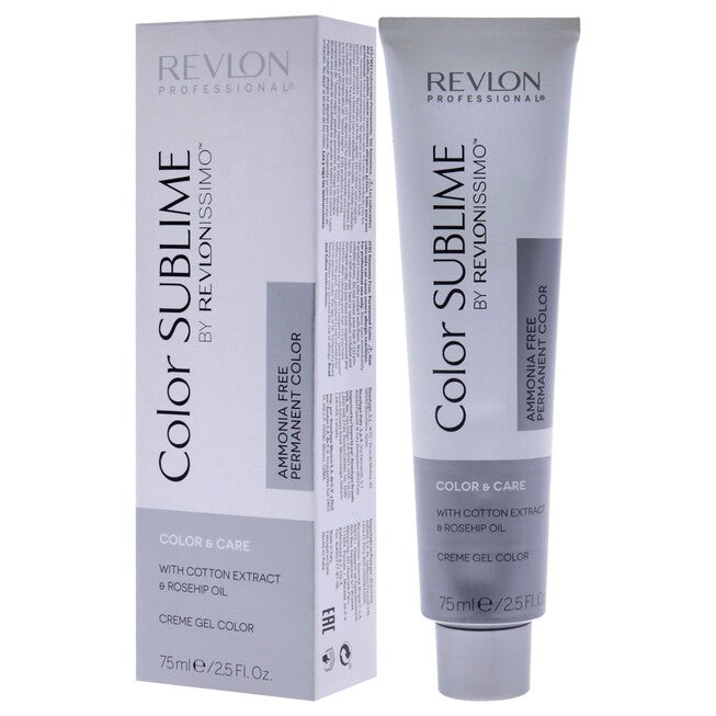 Revlonissimo Color Sublime - 7.3 Medium Gold Blonde by Revlon for Unisex - 2.5 oz Hair Color, NA, alternate image number null