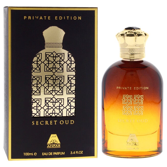 Private Edition - Secret Oud by Anfar for Men - 3.4 oz EDP Spray, See Description, alternate image number null