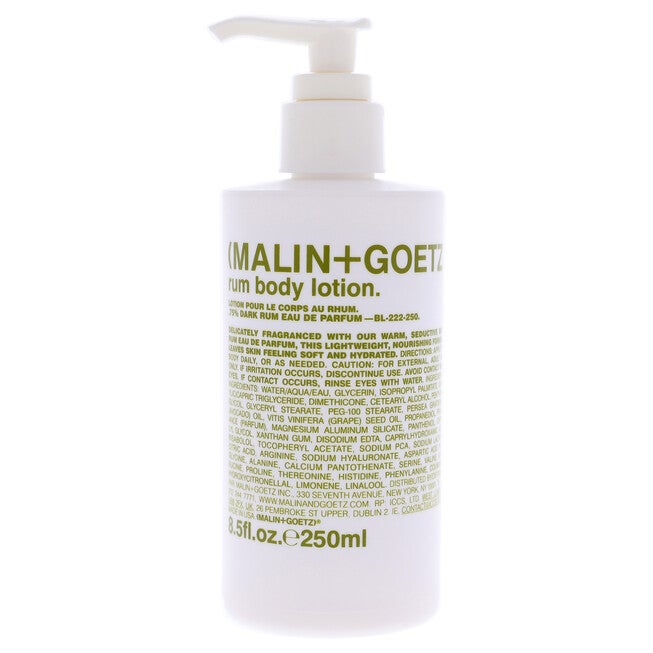 Rum Body Lotion by Malin + Goetz for Unisex - 8.5 oz Body Lotion, NA, hi-res image number null