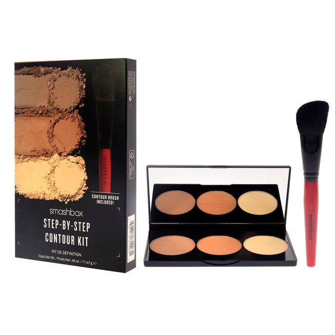Step-By-Step Contour Kit by SmashBox for Women - 2 Pc 0.4oz Makeup, Brush, See Description, alternate image number null
