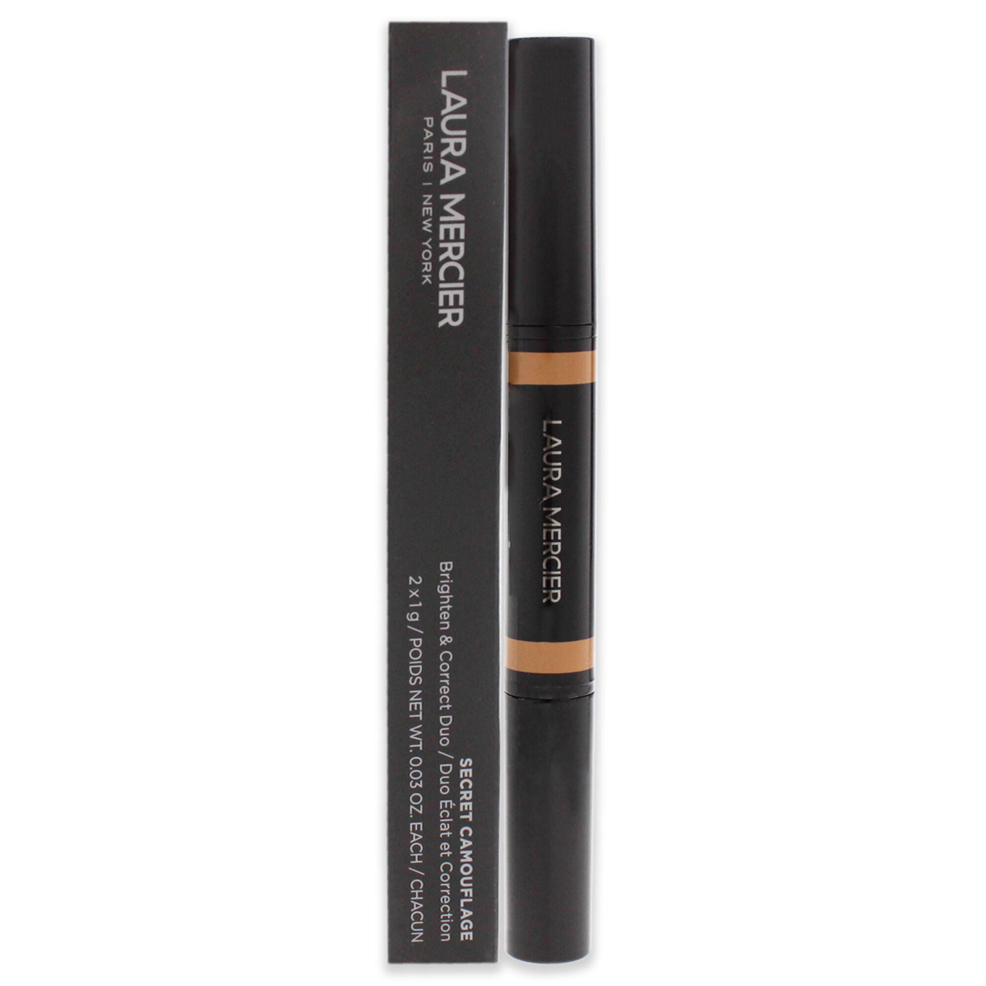 Secret Camouflage Concealer Duo Stick - 3N Medium with Neutral Undertones by Laura Mercier for Women - 0.06 oz Concealer, See Description, hi-res image number 0