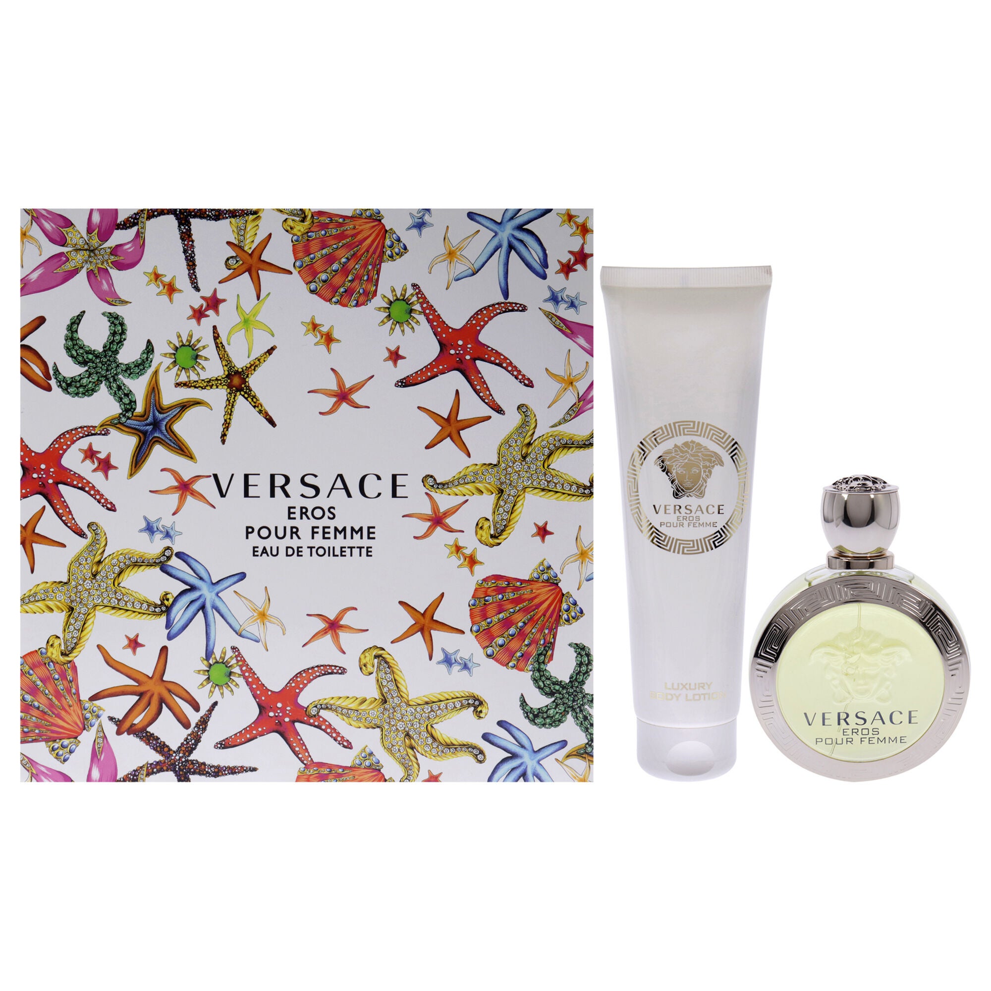 Versace Eros Pour Femme by Versace for Women - 2 Pc Gift Set 3.4oz EDT Spray, 5oz Luxury Body Lotion, , alternate image number 5