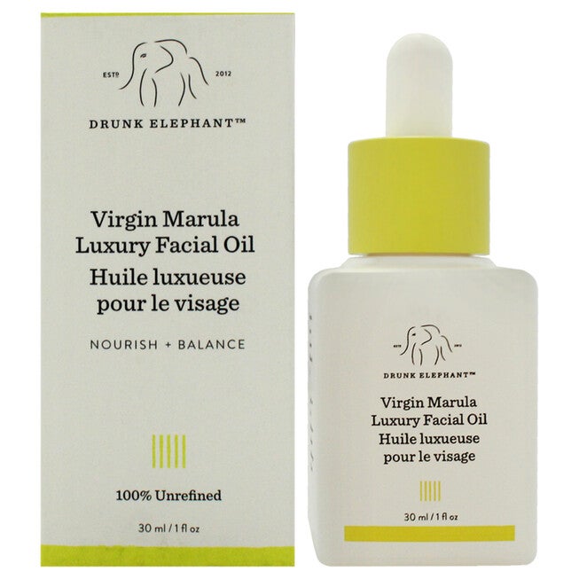 Virgin Marula Luxury Facial Oil by Drunk Elephant for Women - 1 oz Oil, NA, hi-res image number null