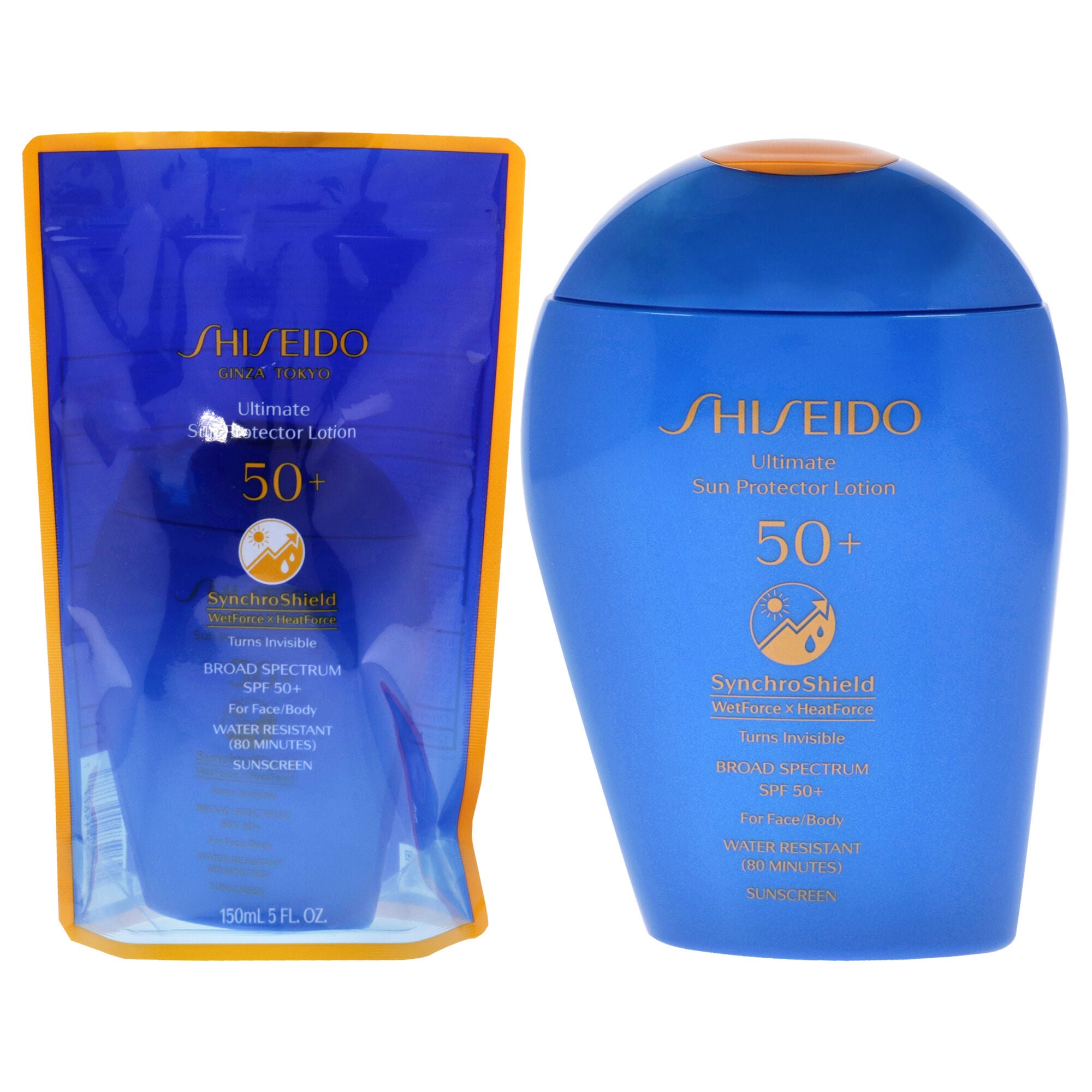 Ultimate Sun Protector Lotion SPF 50 by Shiseido for Unisex - 5 oz Sunscreen, See Description, hi-res image number 0