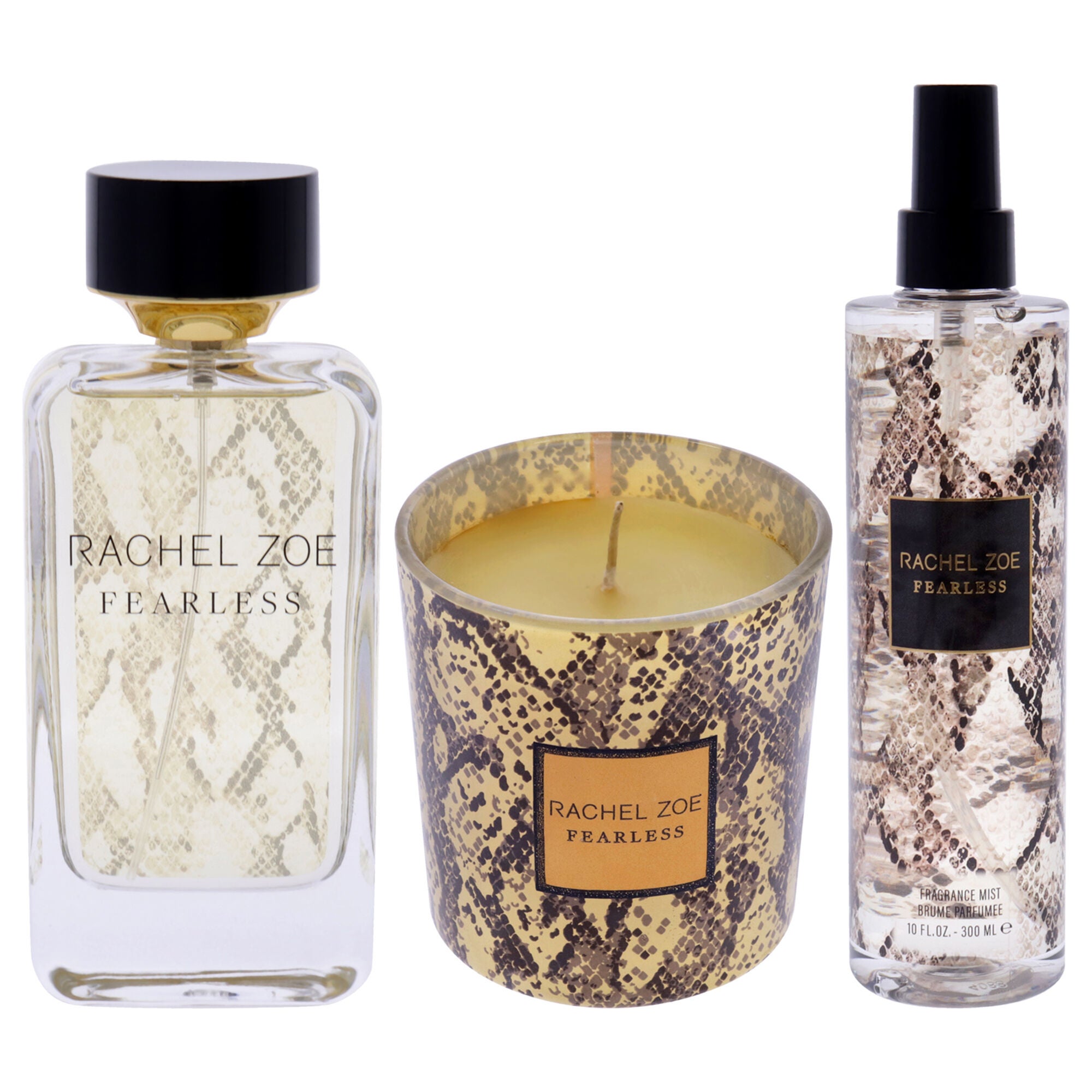 Fearless by Rachel Zoe for Women - 3 Pc 3.4oz EDP Spray, 10oz Fragrance Mist, 6.3oz Candle, See Description, alternate image number 4