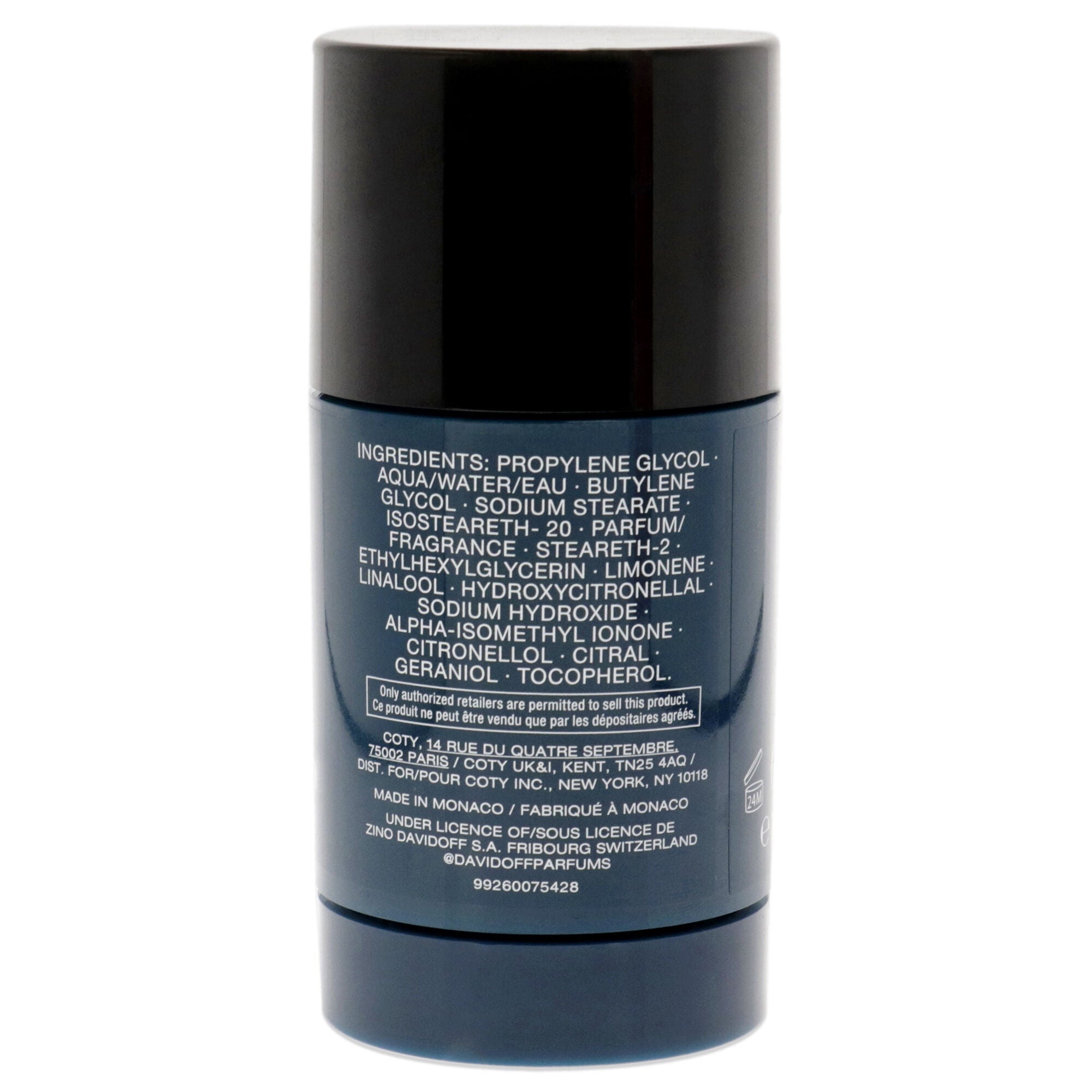 Cool Water by Davidoff for Men - 2.4 oz Deodorant Stick, See Description, alternate image number 2