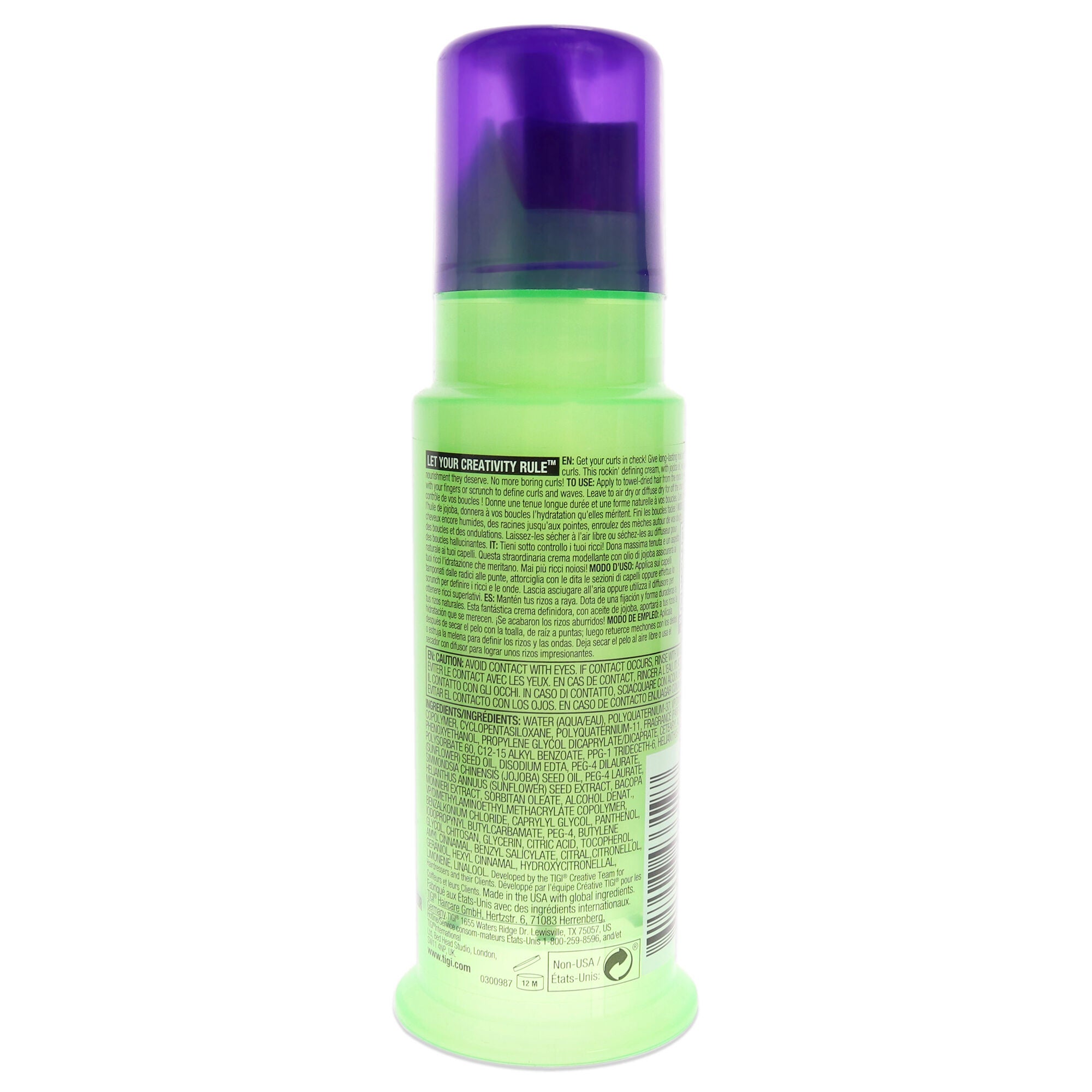 Bed Head Remix Curls Rock Amplifier Mega Shaping Cream by TIGI for Unisex - 3.82 oz Cream, , alternate image number 3