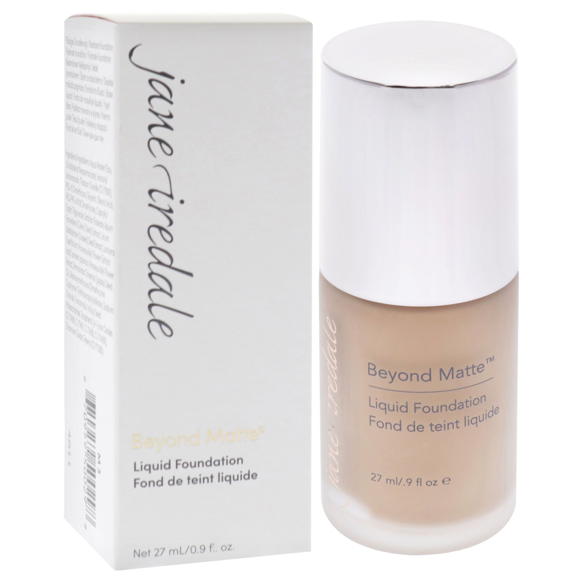 Beyond Matte Liquid Foundation - M3 Light To Medium With Peach-Pink Undertones by Jane Iredale for Women - 0.9 oz Foundation, See Description, alternate image number 2