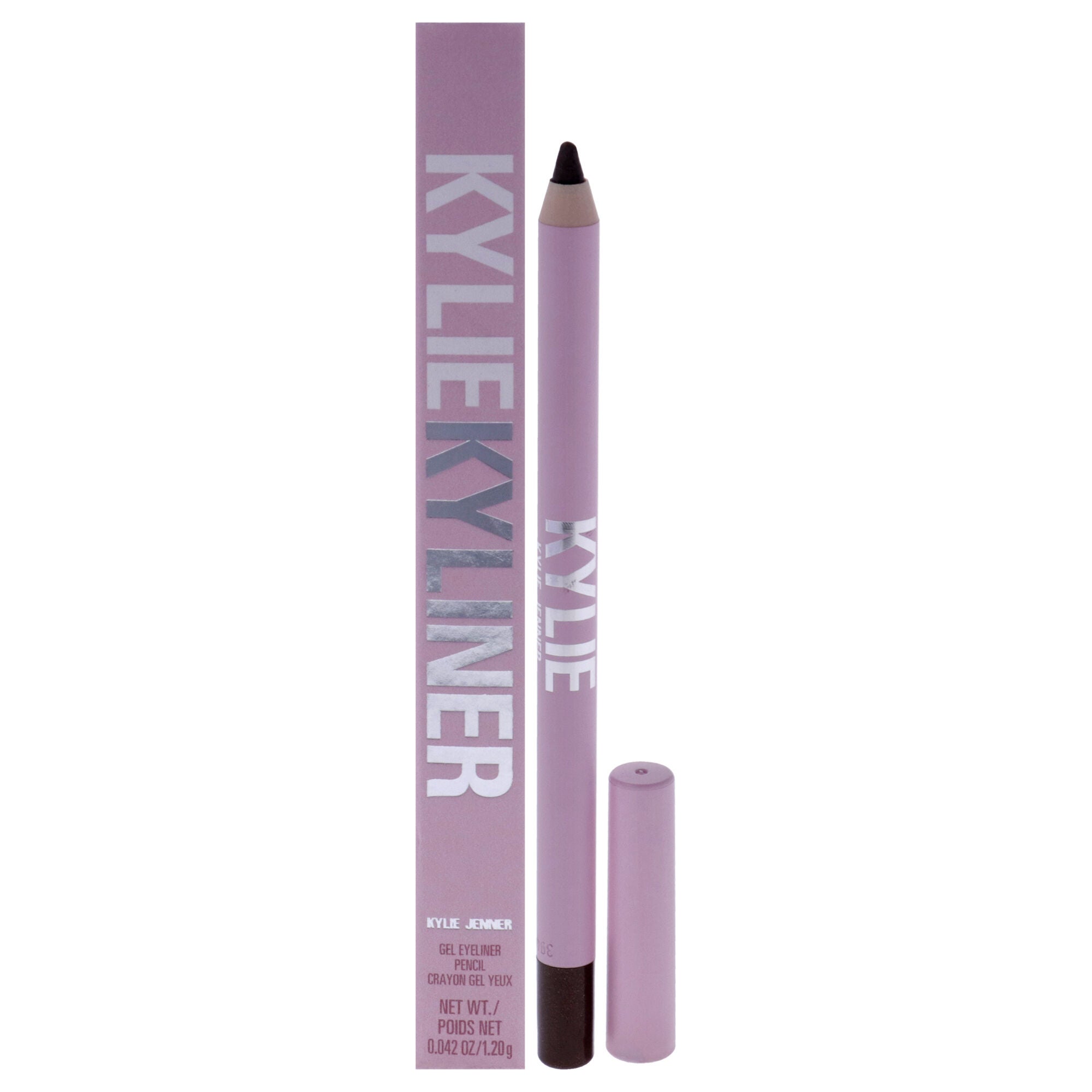 Kyliner Gel Eyeliner Pencil - 010 Brown Shimmer by Kylie Cosmetics for Women - 0.042 oz Eyeliner, See Description, hi-res image number 0
