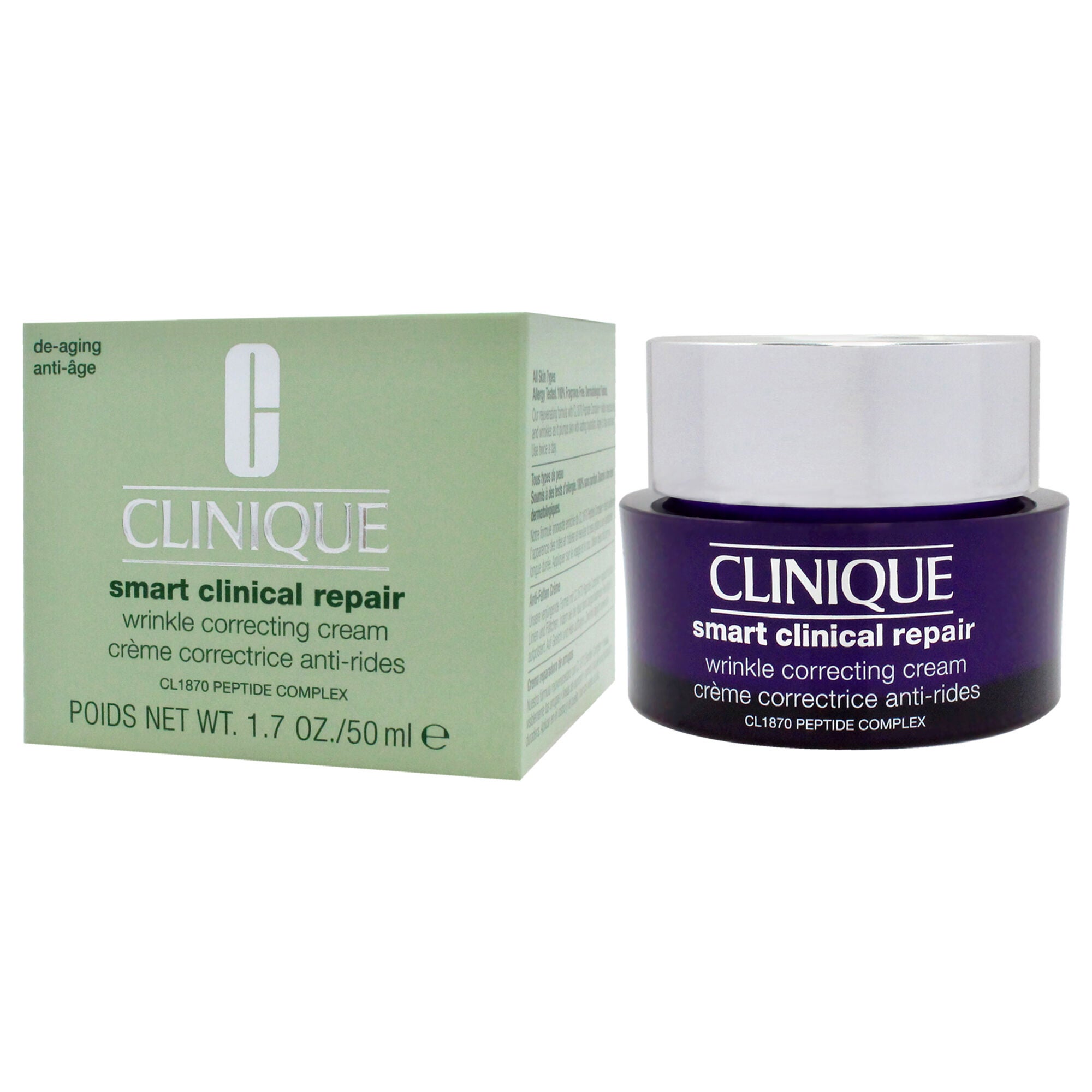 Smart Clinical Repair Wrinkle Correcting Cream by Clinique for Unisex - 1.7 oz Cream, , alternate image number 8