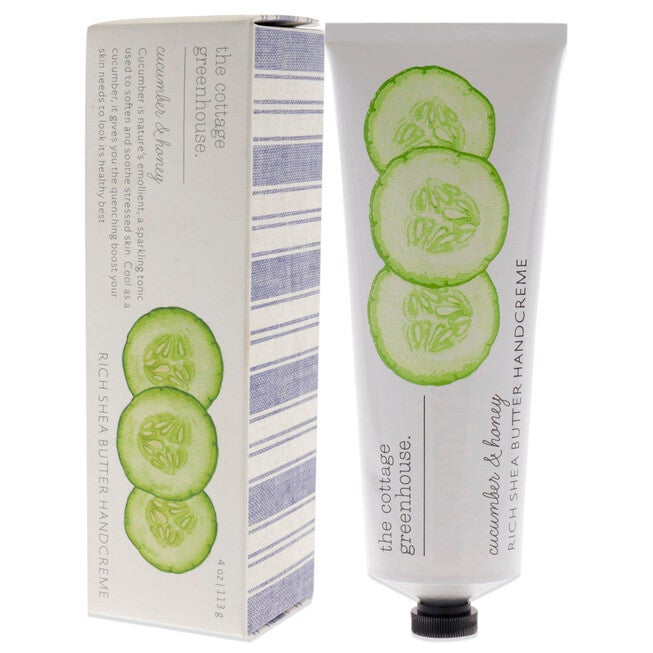 Rich Shea Butter Handcreme - Cucumber and Honey by The Cottage Greenhouse for Unisex - 4 oz Cream, NA, alternate image number null