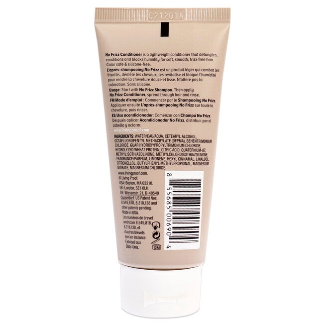 No Frizz Conditioner by Living Proof for Unisex - 2 oz Conditioner, NA, alternate image number null