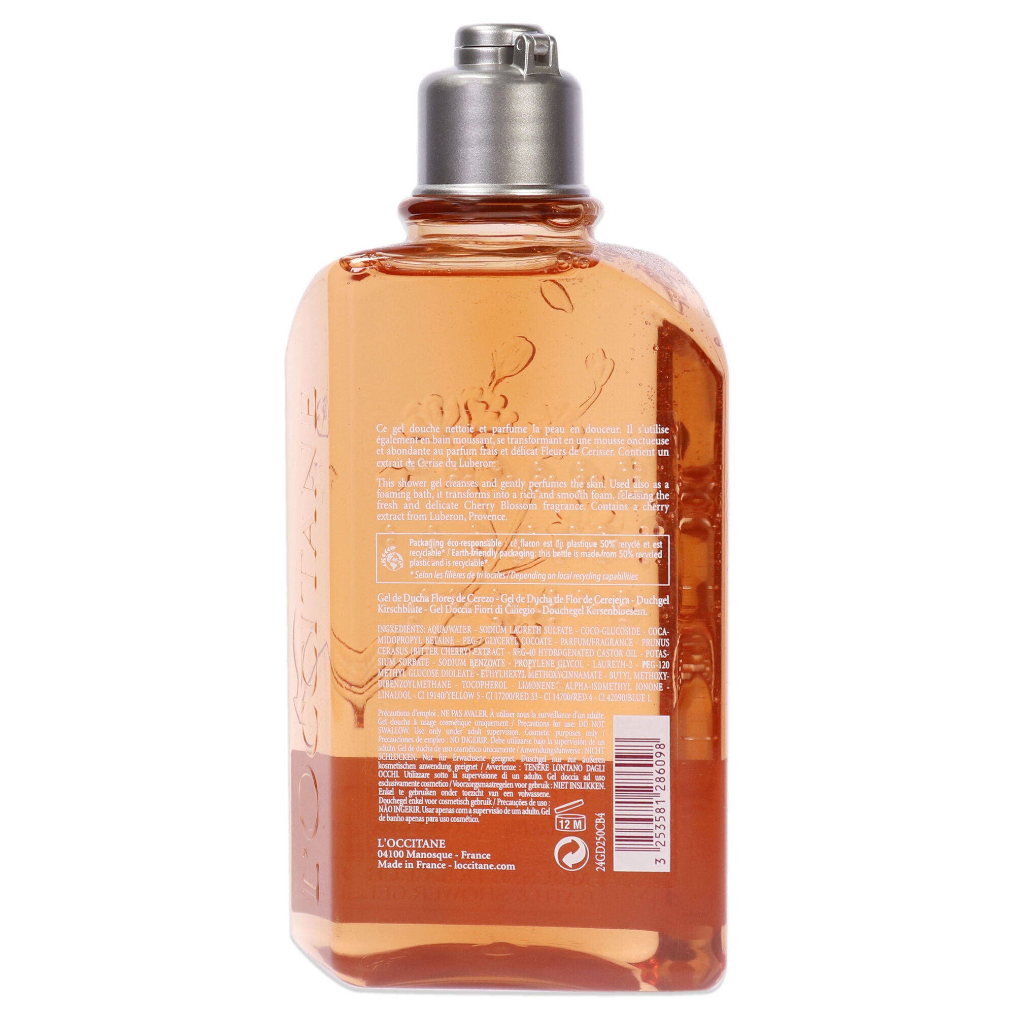 Cherry Blossom by LOccitane for Women - 8.4 oz Bath and Shower Gel, See Description, alternate image number 1