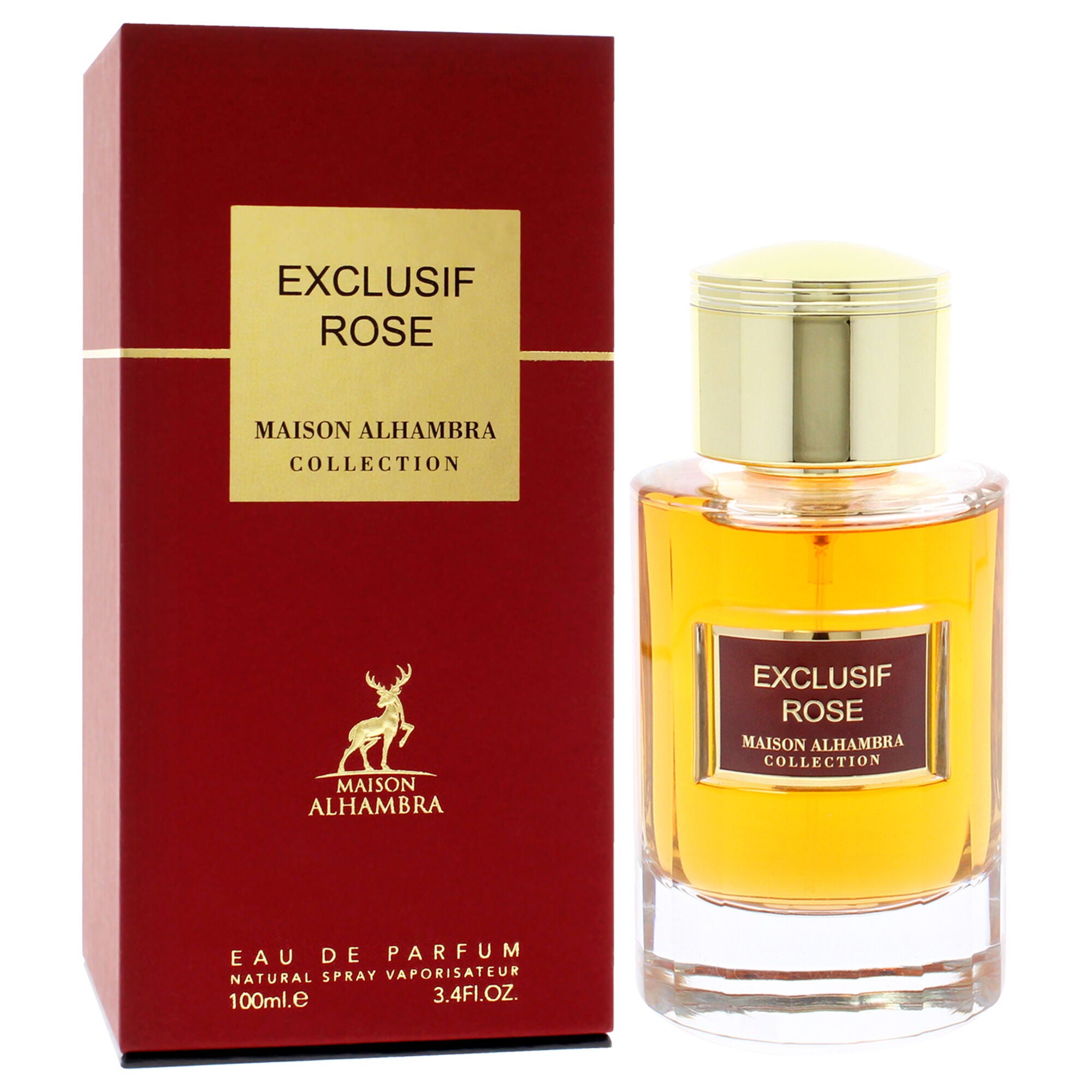 Exclusif - Rose by Maison Alhambra for Women - 3.4 oz EDP Spray, Clear, alternate image number 2