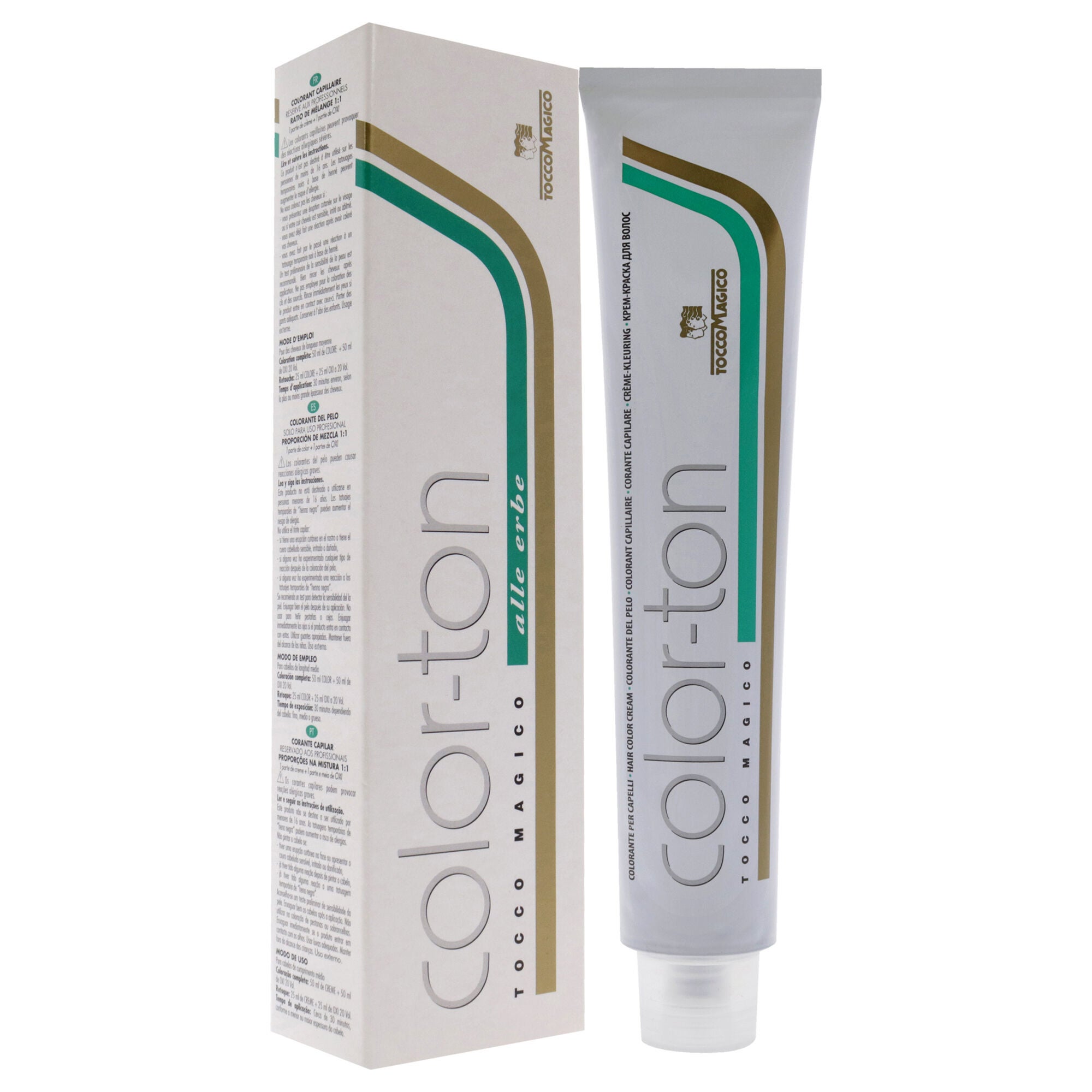 Color-Ton Permanent Hair Color - 6FR-6.76 Plum by Tocco Magico for Unisex - 3.38 oz Hair Color, See Description, alternate image number 1