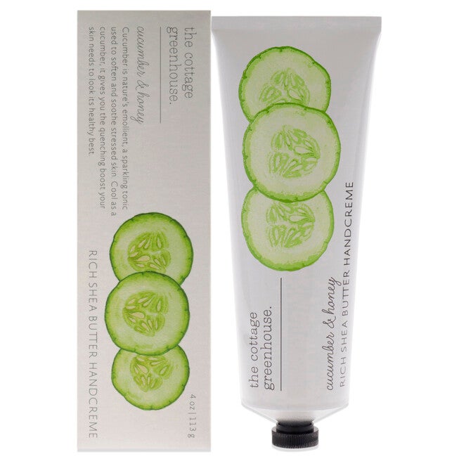 Rich Shea Butter Handcreme - Cucumber and Honey by The Cottage Greenhouse for Unisex - 4 oz Cream, NA, hi-res image number null