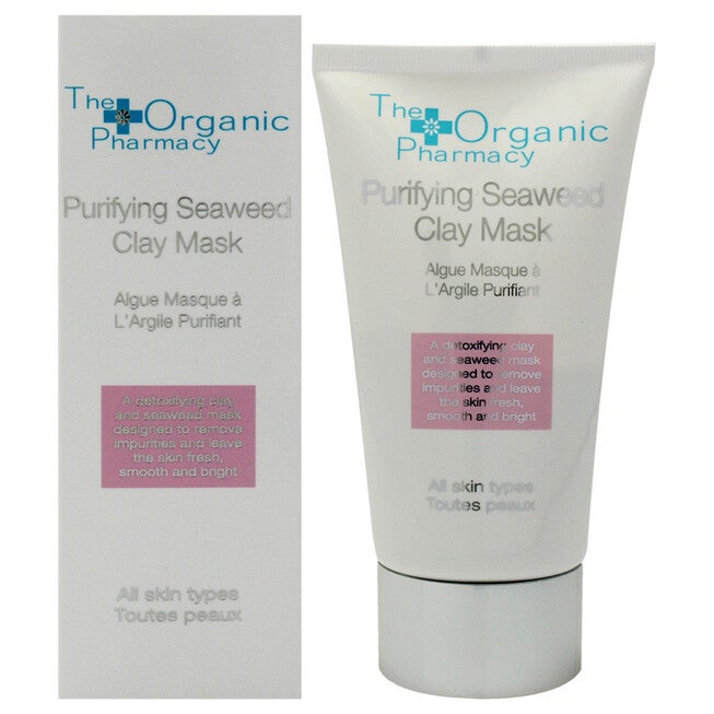 Purifying Seaweed Clay Mask - All Skin Types by The Organic Pharmacy for Women - 2 oz Mask, NA, hi-res image number null