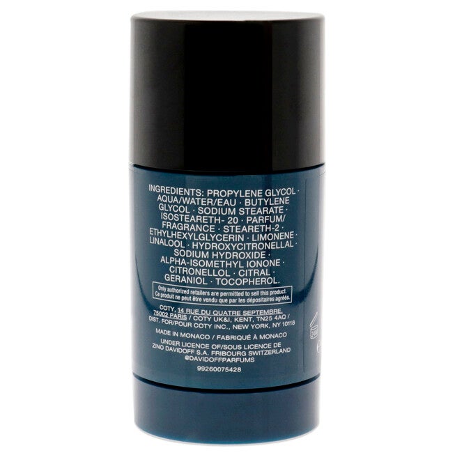 Cool Water by Davidoff for Men - 2.4 oz Deodorant Stick, NA, alternate image number null