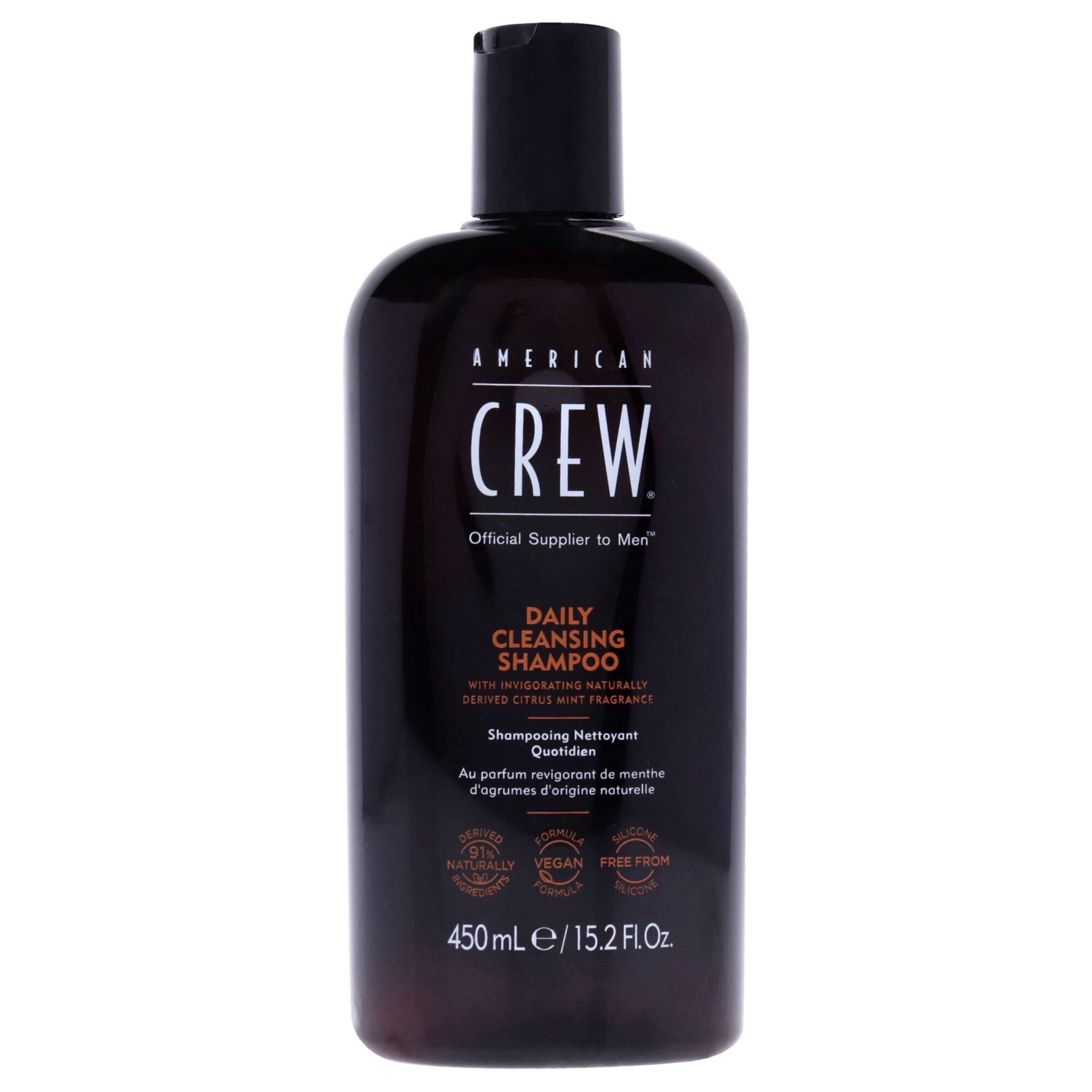 Daily Cleansing Shampoo by American Crew for Unisex - 15.2 oz Shampoo, NA, hi-res image number 0