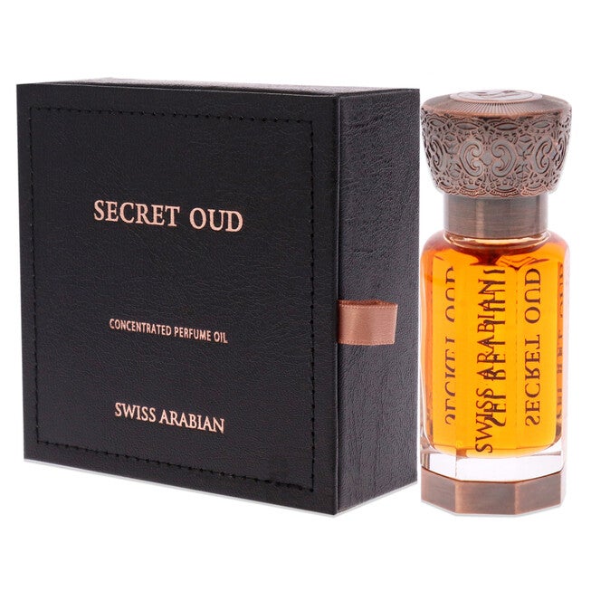 Secret Oud by Swiss Arabian for Unisex - 0.4 oz Parfum Oil, NA, alternate image number null