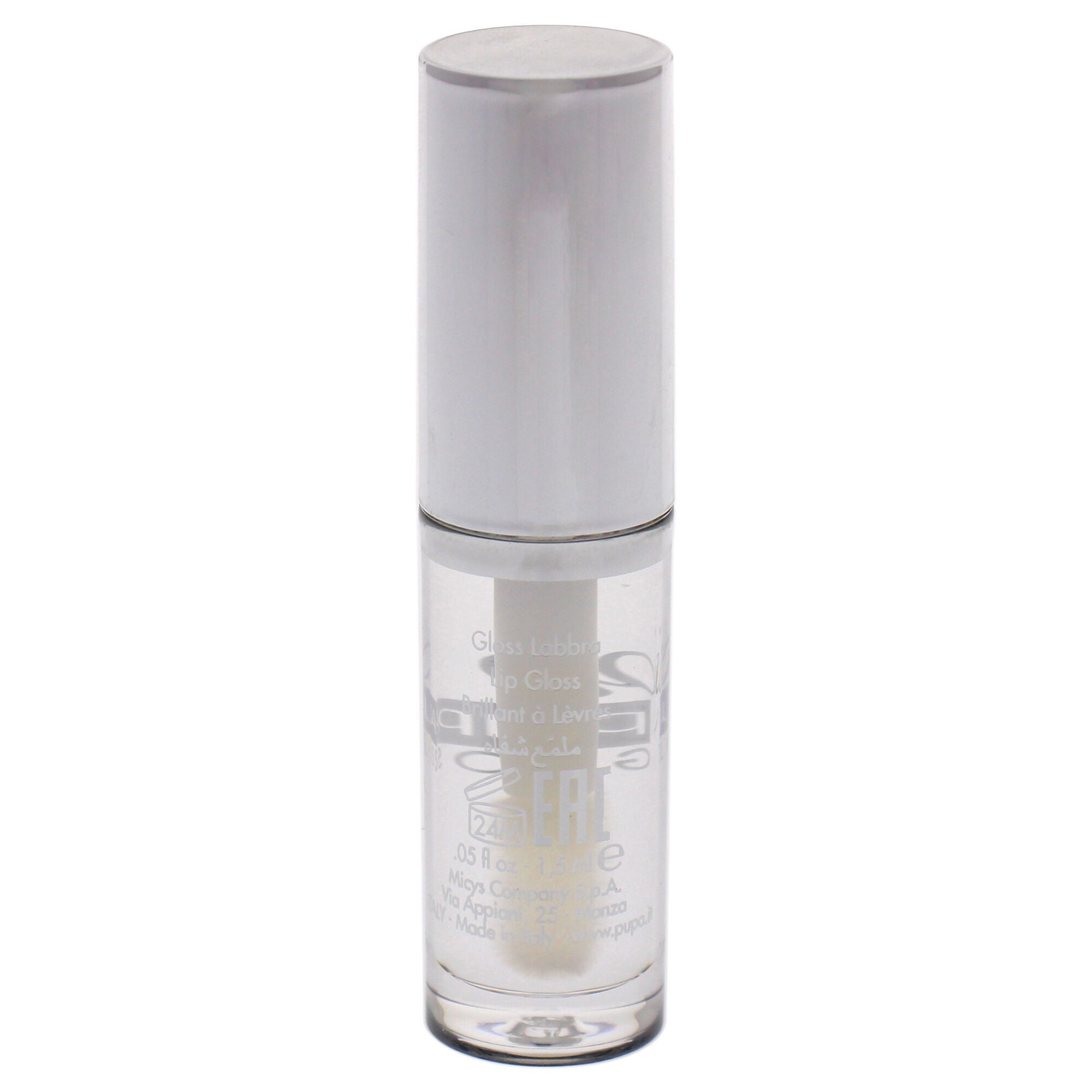 Miss Pupa Gloss - 100 Crystal Glass by Pupa Milano for Women 0.05 oz Lip Gloss, See Description, alternate image number 2