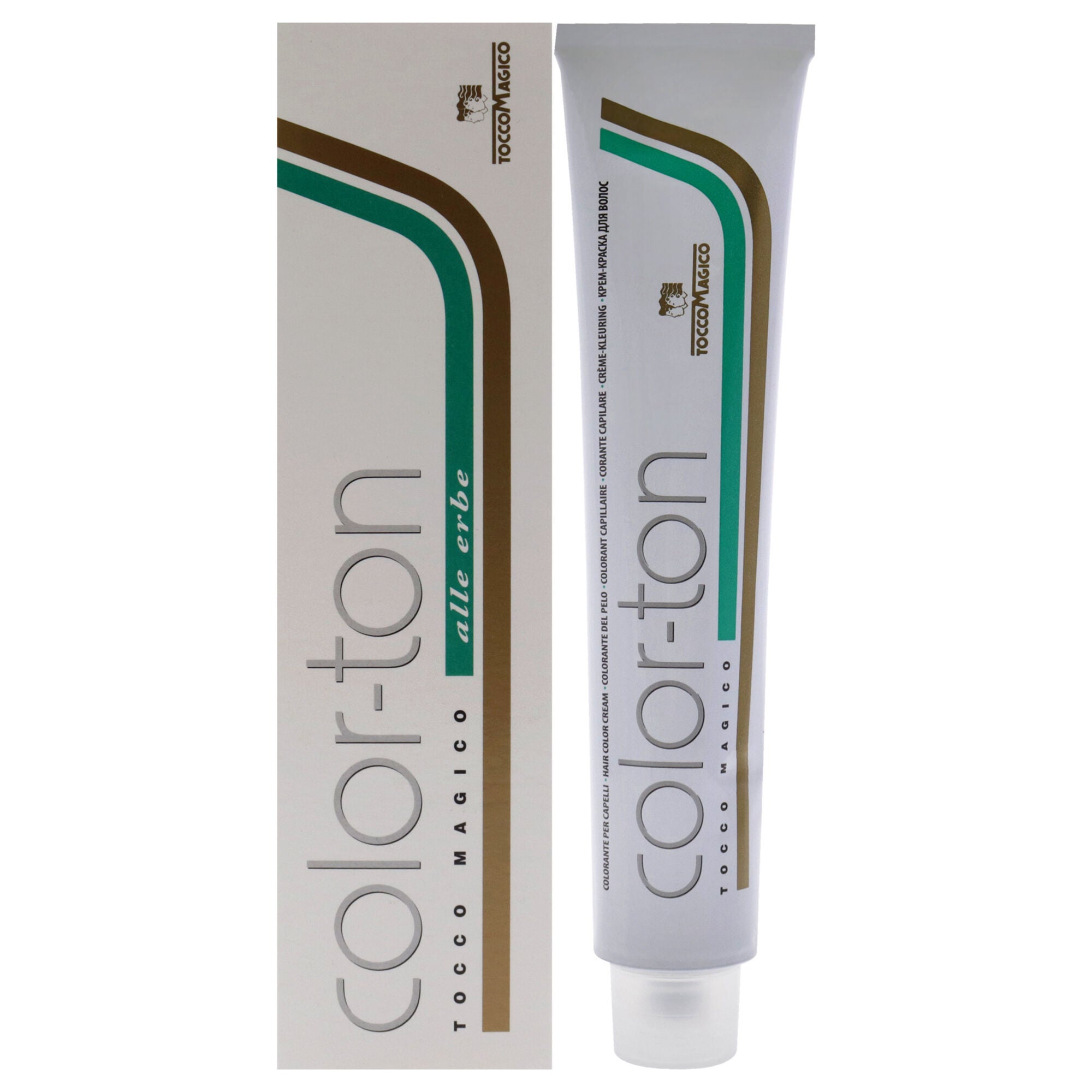 Color-Ton Permanent Hair Color - 4R-4.46 Copper Chestnut by Tocco Magico for Unisex - 3.38 oz Hair Color, See Description, hi-res image number 0