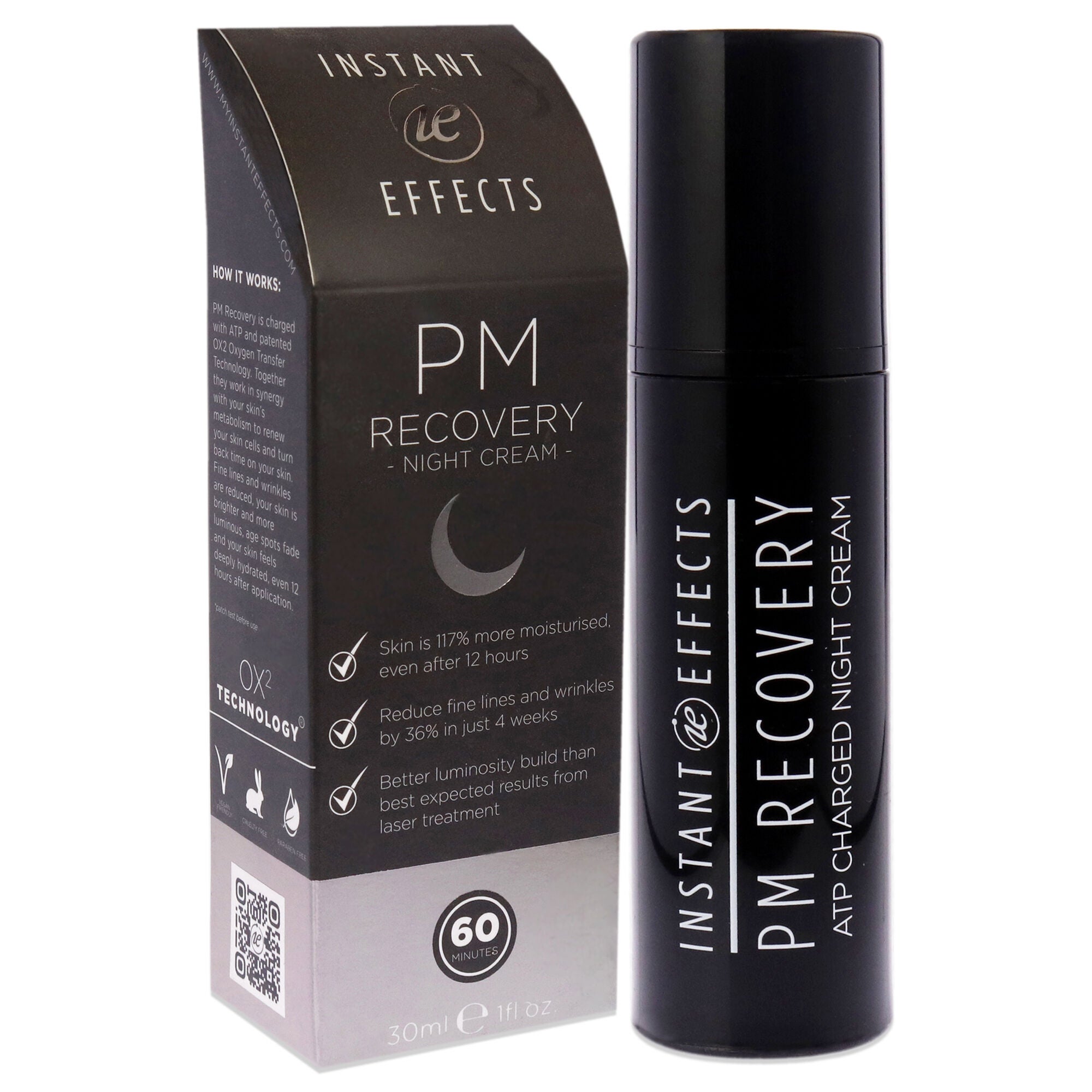 PM Recovery Night Cream by Instant Effects for Unisex - 1 oz Cream, See Description, alternate image number 2