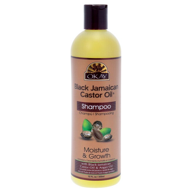 Black Jamaican Castor Oil Shampoo by Okay for Unisex - 12 oz Shampoo, NA, hi-res image number null