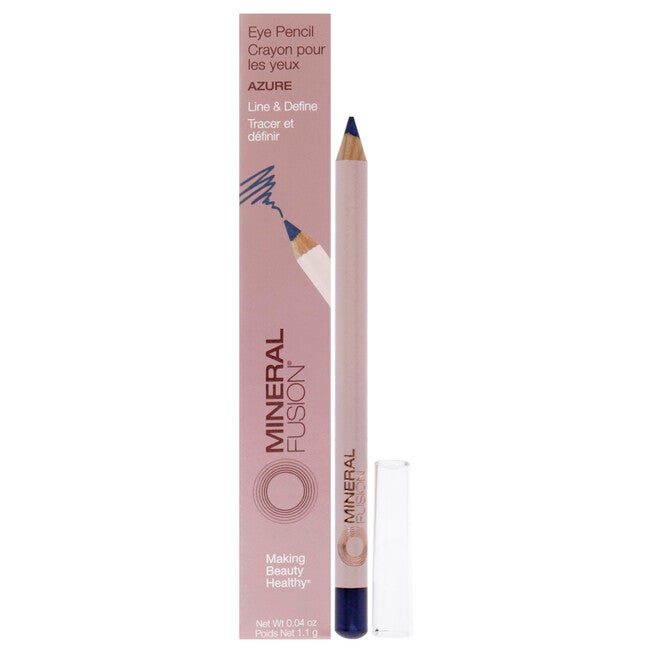 Eye Liner Pencil - Azure by Mineral Fusion for Women - 0.04 oz Eyeliner, NA, hi-res image number null