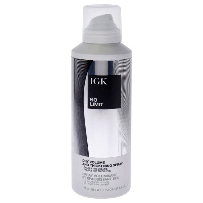 No Limit Dry Volume and Thickening Spray by IGK for Unisex - 5.4 oz Hair Spray, NA, hi-res image number null