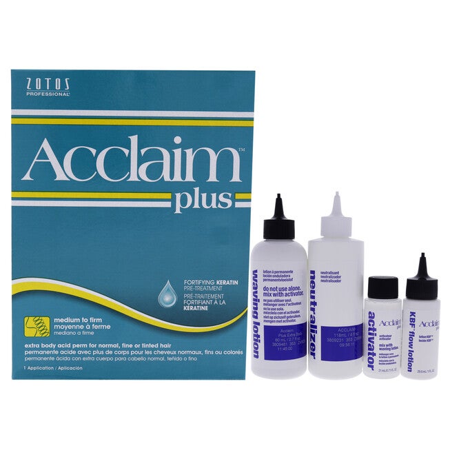 Acclaim Plus Extra Body Acid Perm by Zotos for Unisex - 1 Application Treatment, NA, hi-res image number null