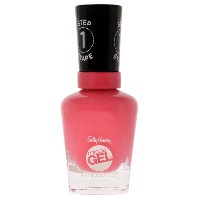 Miracle Gel - 339 Electric Pop by Sally Hansen for Women - 0.5 oz Nail Polish, NA, hi-res image number null