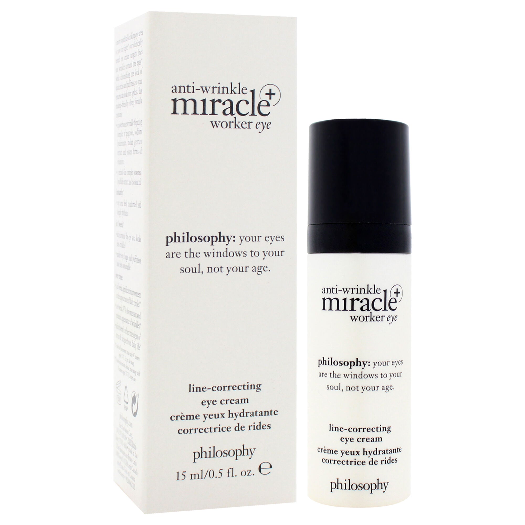 Anti-Wrinkle Miracle Worker Eye Plus by Philosophy for Unisex - 0.5 oz Cream, See Description, alternate image number 1