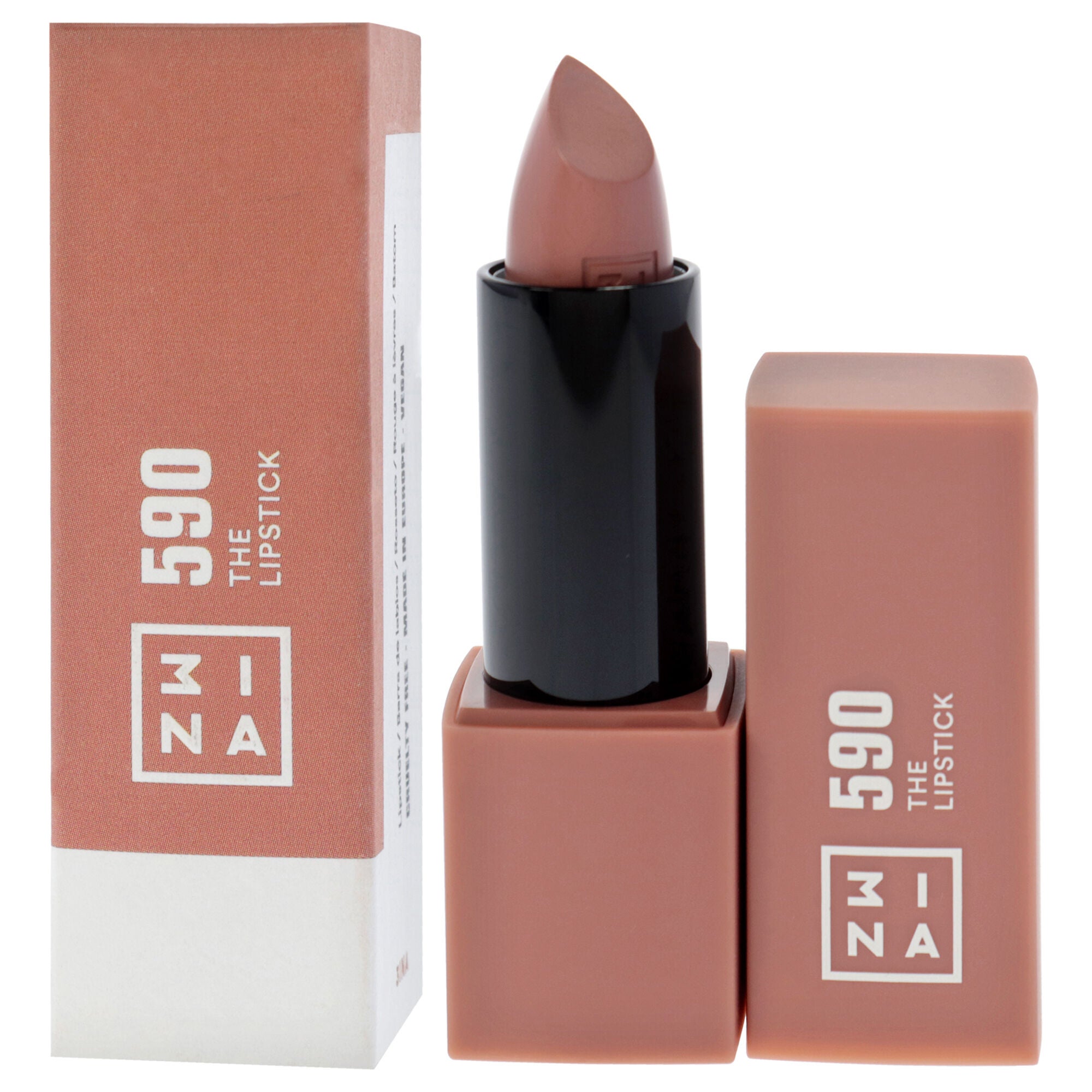 The Lipstick - 590 Warm Nude by 3INA for Women - 0.16 oz Lipstick, See Description, alternate image number 2