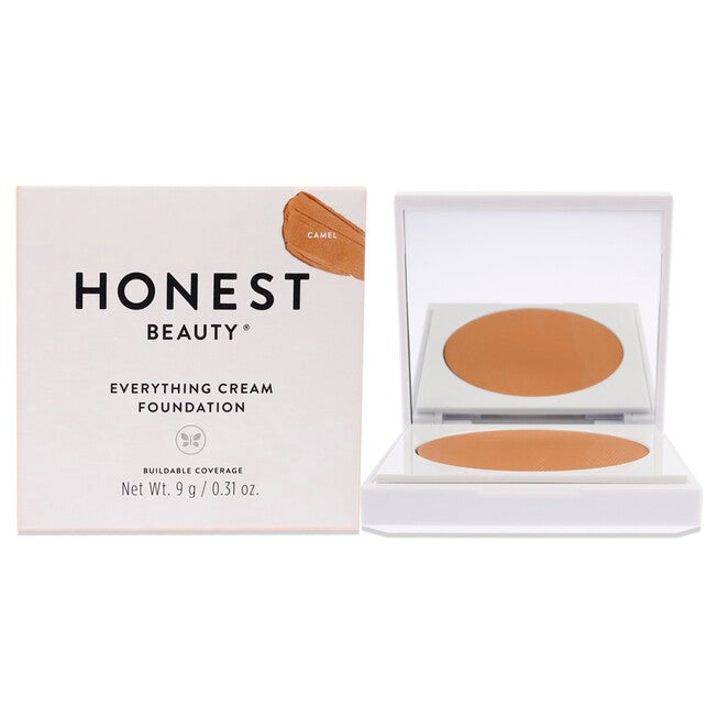Everything Cream Foundation Compact - Camel by Honest for Women - 0.31 oz Foundation, NA, hi-res image number null