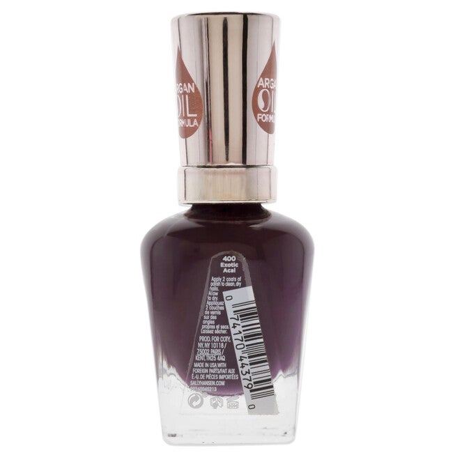 Color Therapy Nail Polish - 400 Exotic Acai by Sally Hansen for Women - 0.5 oz Nail Polish, NA, alternate image number null