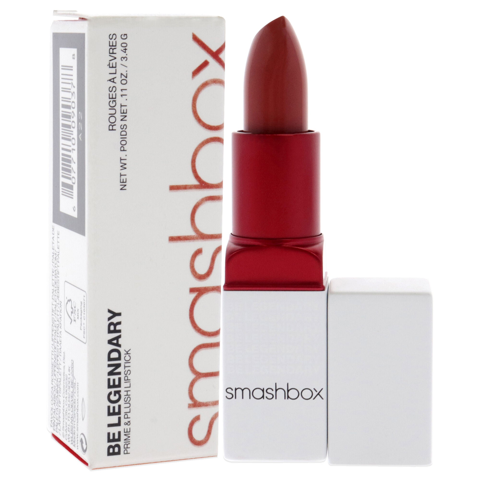 Be Legendary Lipstick - First Time by SmashBox for Women - 0.11 oz Lipstick, See Description, alternate image number 1
