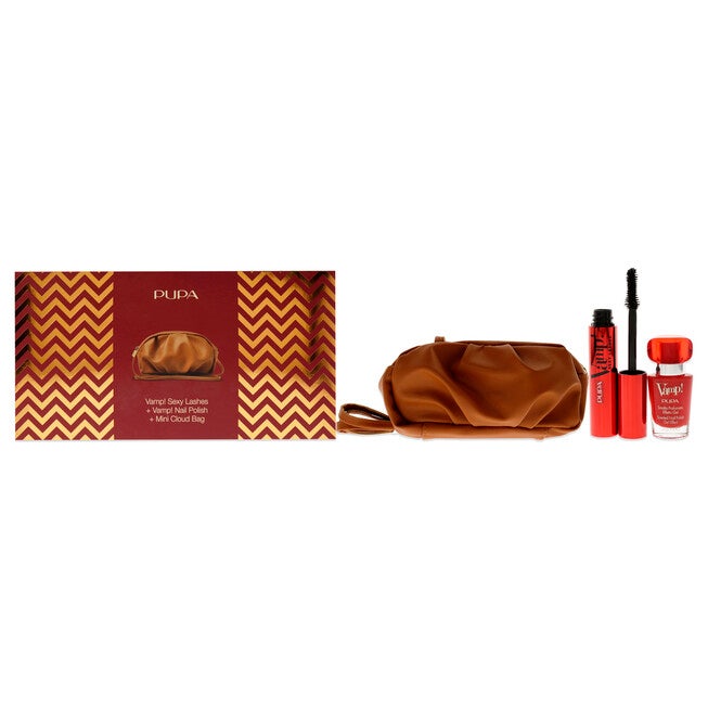 Vamp! Sexy Lashes and Vamp! Nail Polish Set by Pupa Milano for Women - 3 Pc Set, NA, hi-res image number null