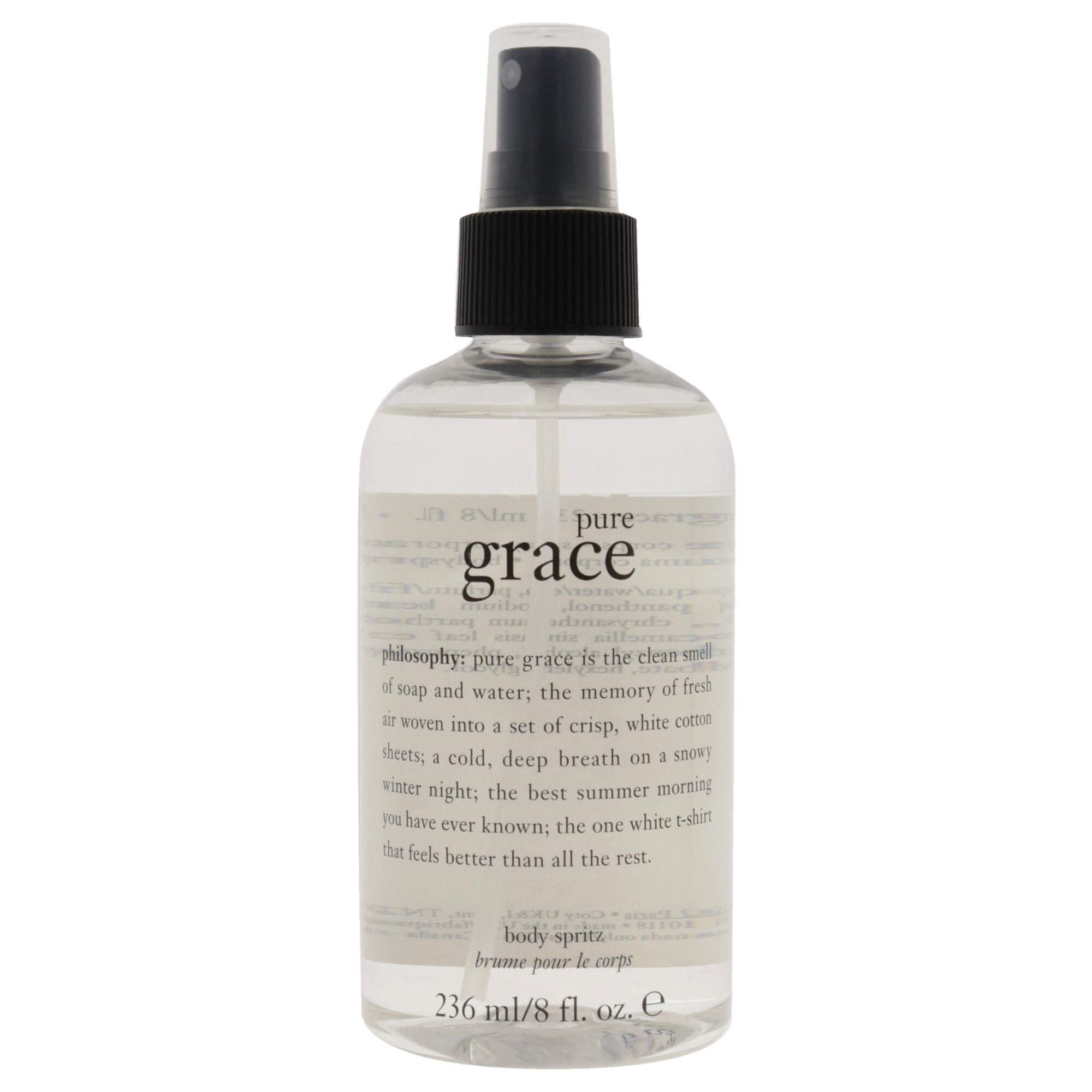 Pure Grace Body Spritz by Philosophy for Women - 8 oz Body Spray, , alternate image number 4