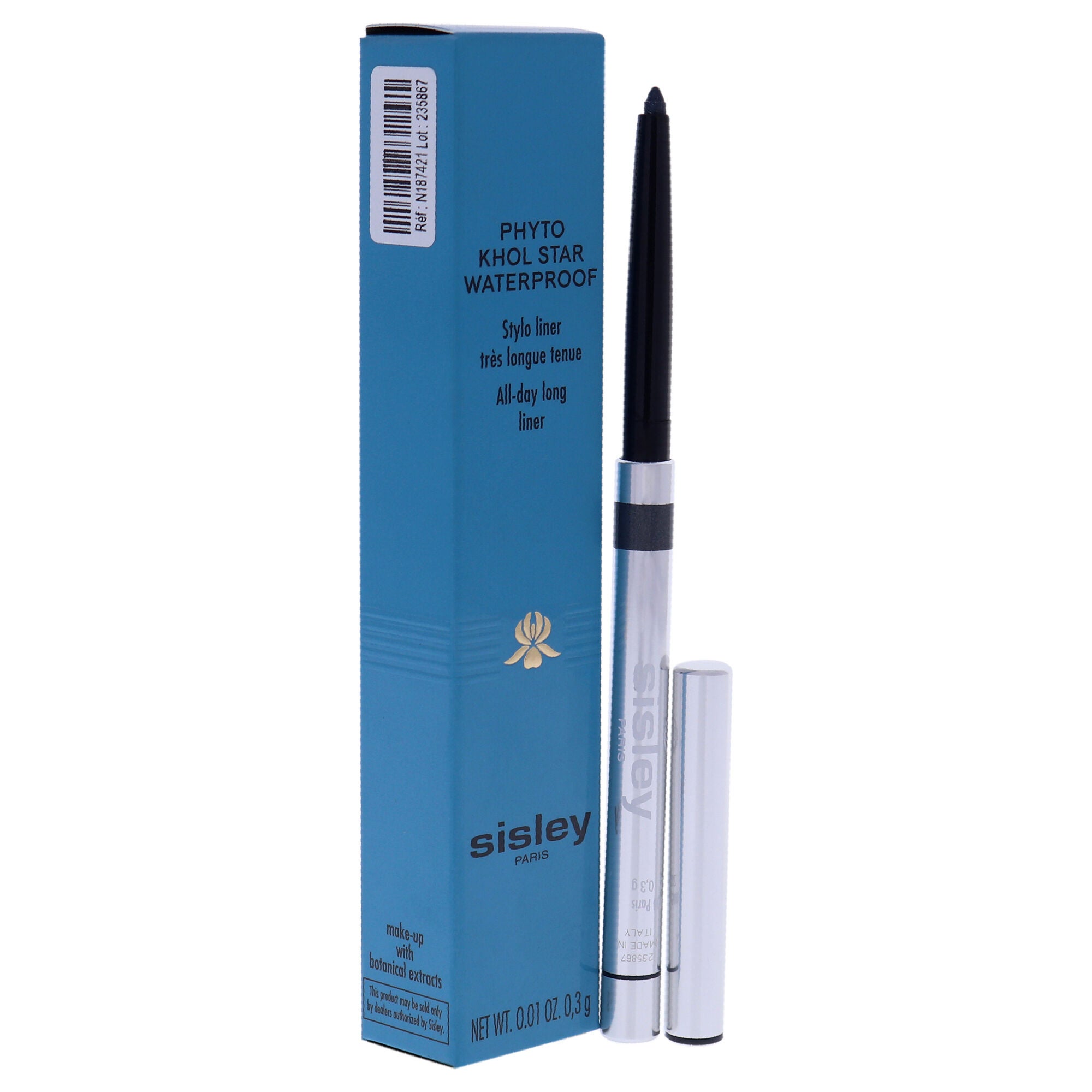 Phyto Khol Star Waterproof - 02 Sparkling Grey by Sisley for Women - 0.01 oz Eyeliner, See Description, alternate image number 1