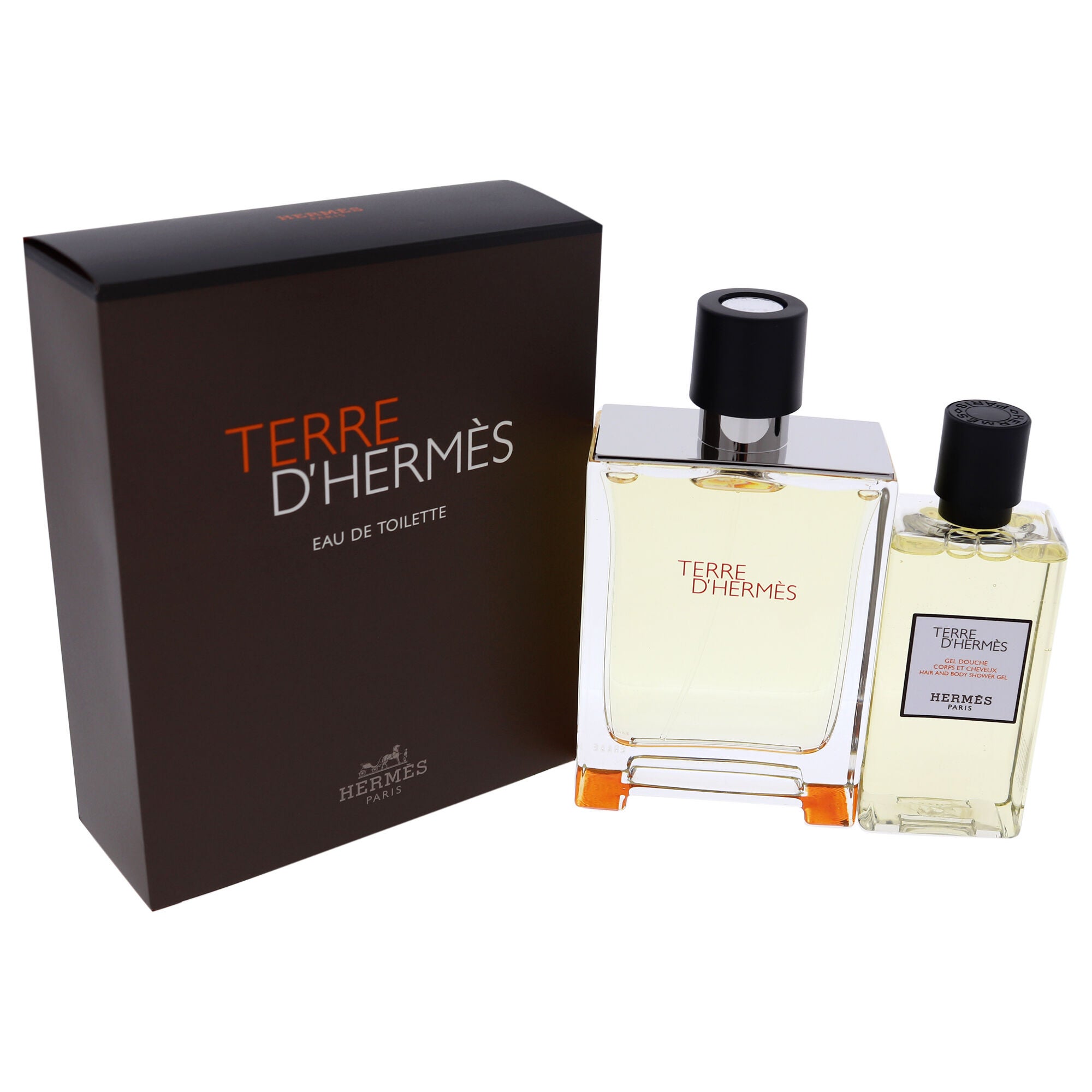 Terre DHermes by Hermes for Men - 2 Pc Gift Set 3.3oz EDT Spray, 2.7oz Hair and Body Shower Gel, , alternate image number 8