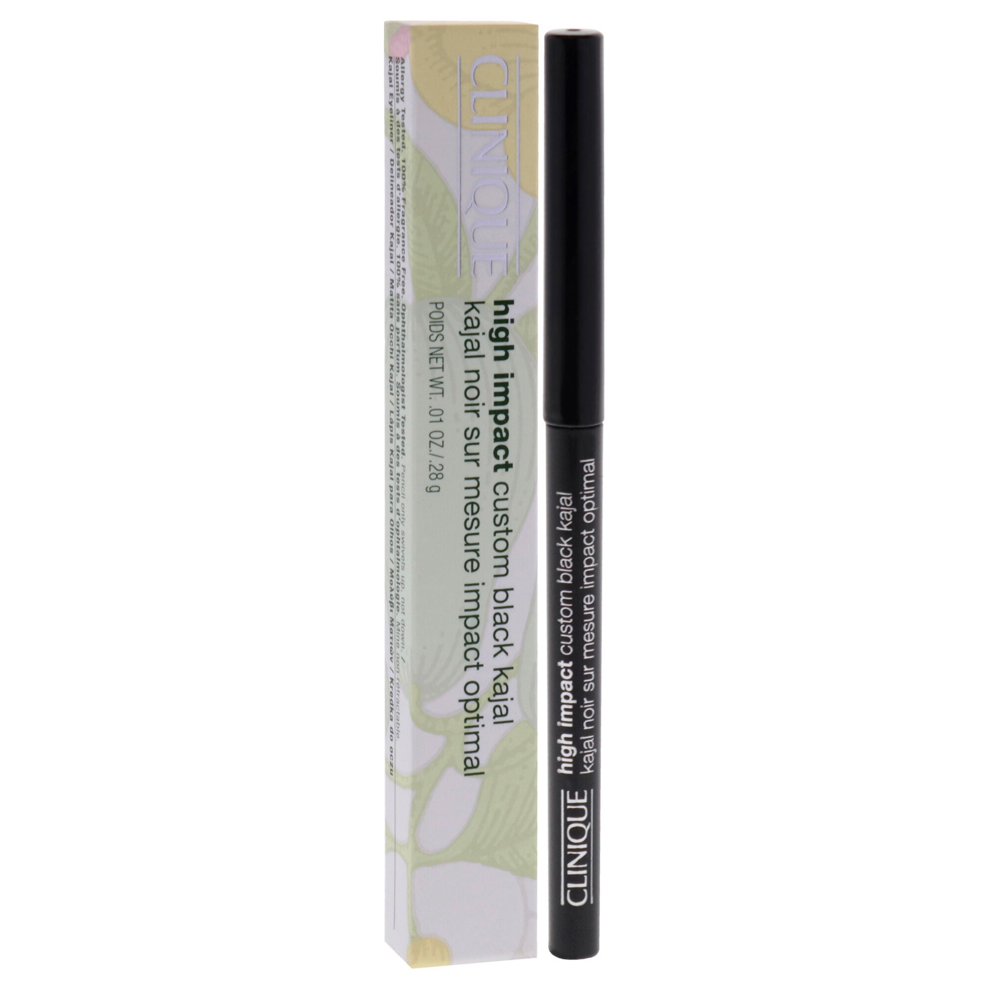 High Impact Custom Black Kajal - 01 Blackened Black by Clinique for Women - 0.01 oz Eyeliner, See Description, alternate image number 1