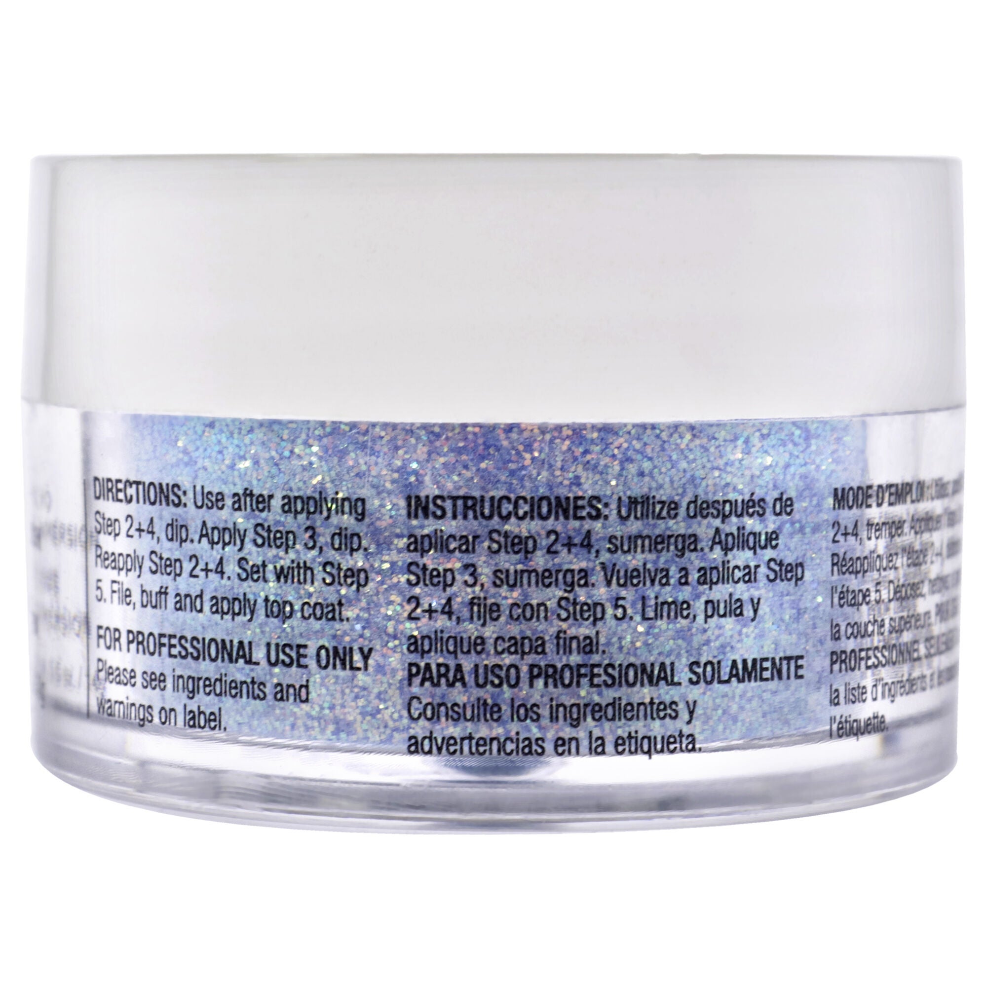 Pro Powder Polish Nail Colour Dip System - Bling Aquamarine by Cuccio Pro for Women - 0.5 oz Nail Powder, See Description, alternate image number 1
